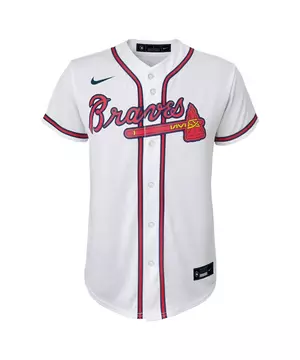MLB Atlanta Braves City Connect (Ronald Acuña Jr.) Women's Replica Baseball  Jersey.