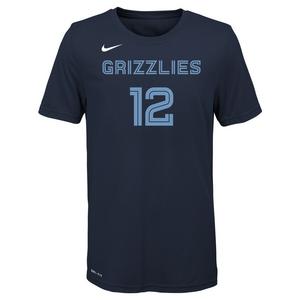 Nike Youth Ja Morant Memphis Grizzlies Name & Number Dri-Fit Tee