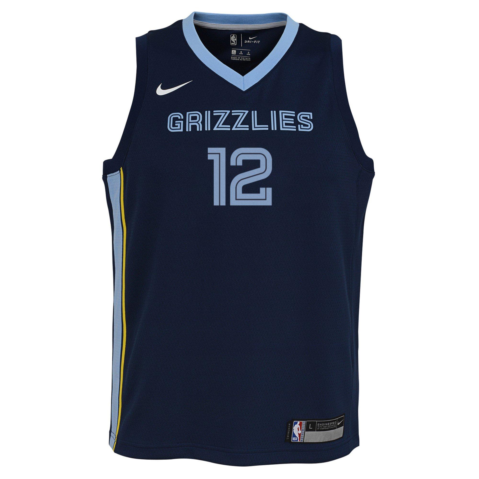 Adidas Nba Memphis Grizzlies Size 44 Retro Vintage Custom Authentic Ja  Morant