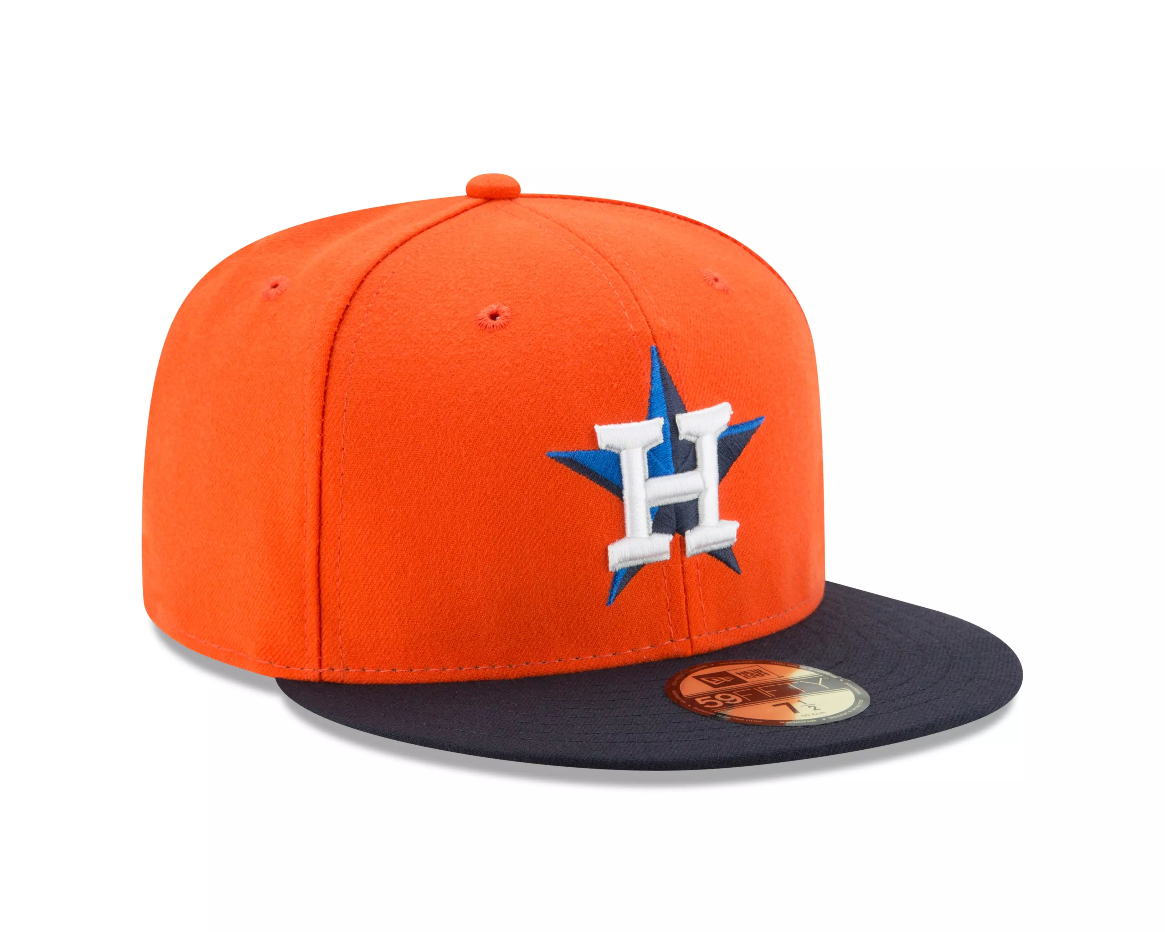 New Era Houston Astros 59FIFTY Alternate Authentic Collection Fitted Hat-Orange - ORANGE