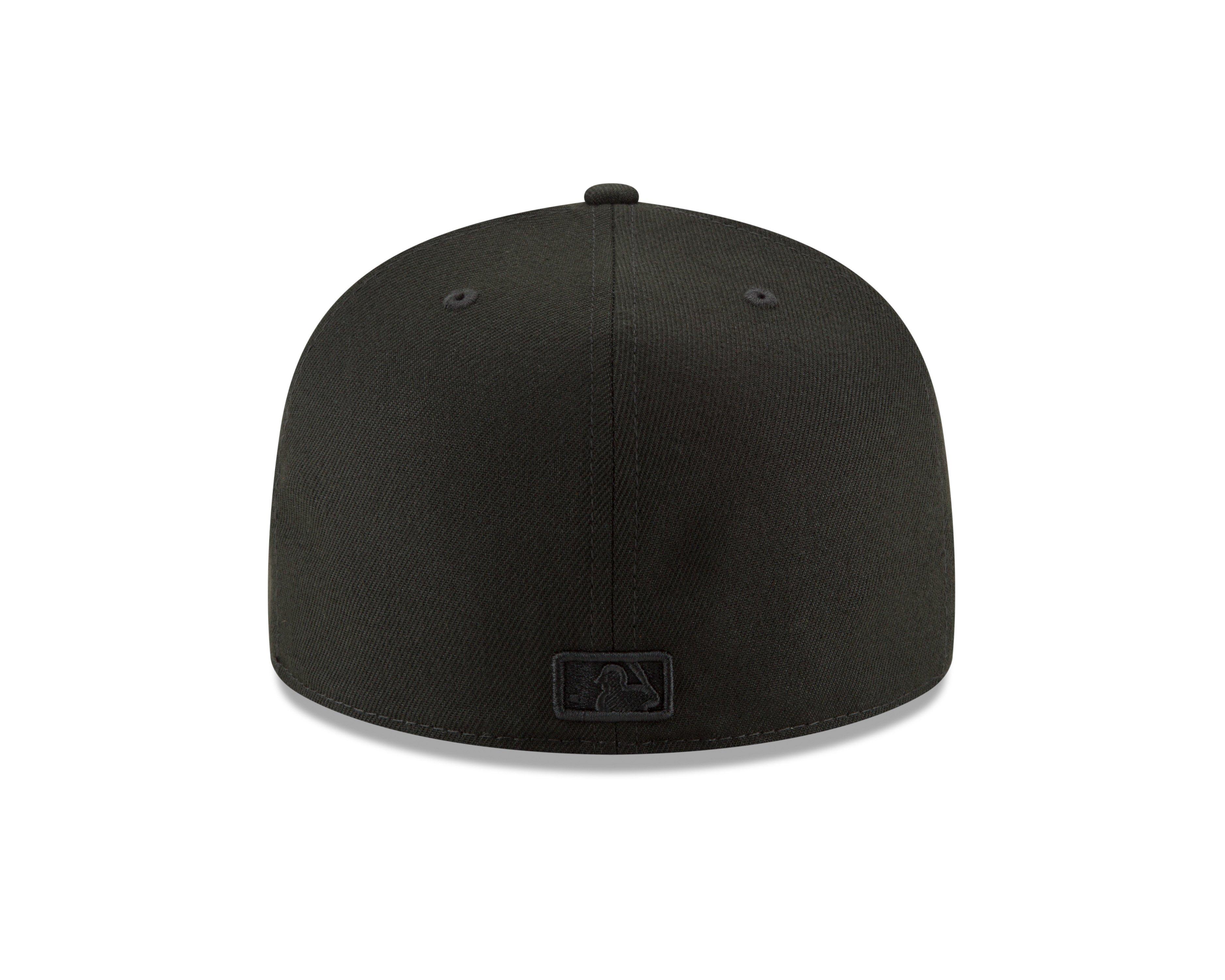 New Era Atlanta Braves 59FIFTY Basic Fitted Hat-Black