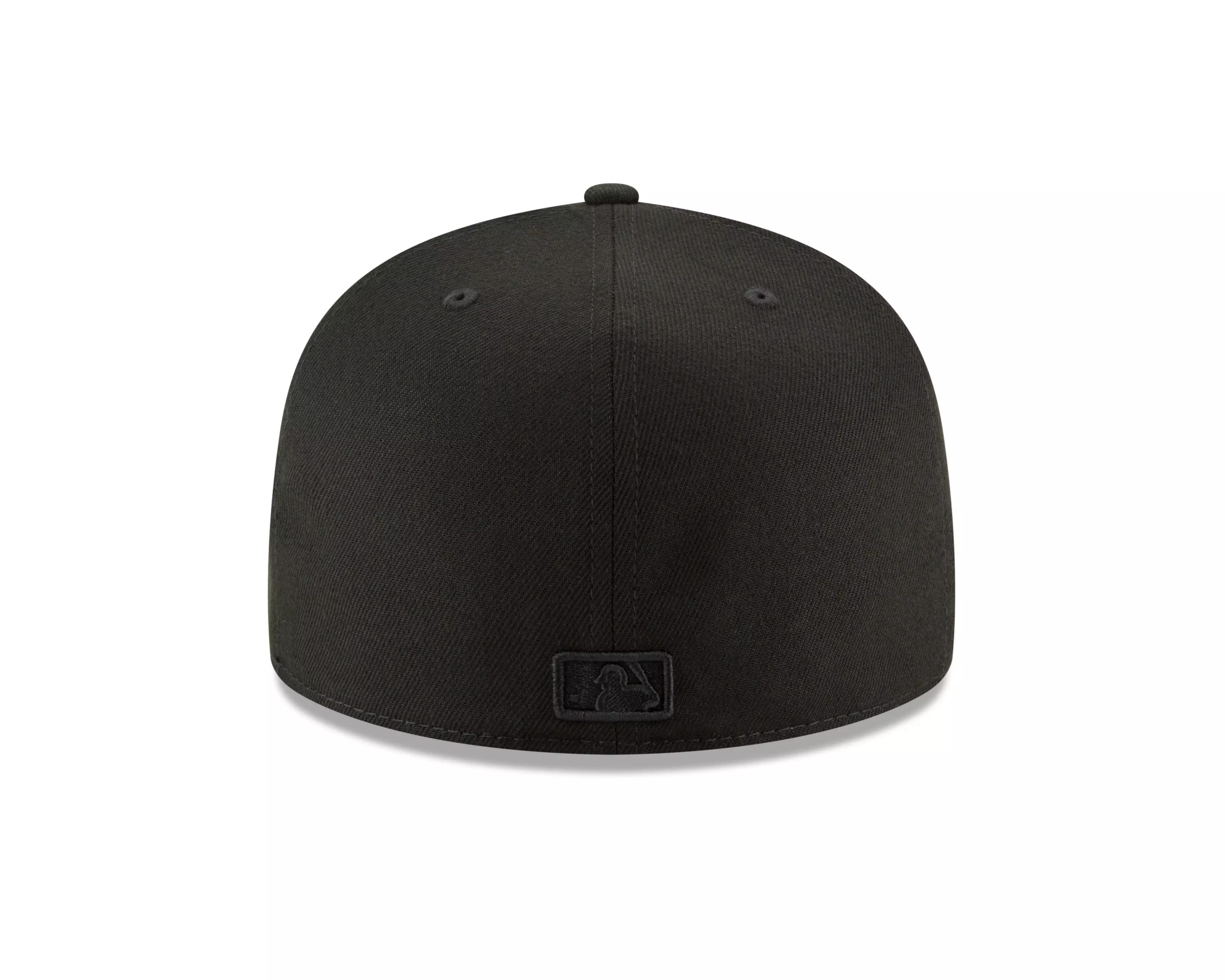 New Era Atlanta Braves 59FIFTY Basic Fitted Hat-Black - BLACK