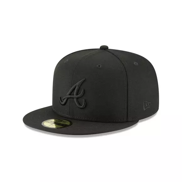 Atlanta Braves New Era Fashion Color Basic 59FIFTY Fitted Hat - Red 7 1/2
