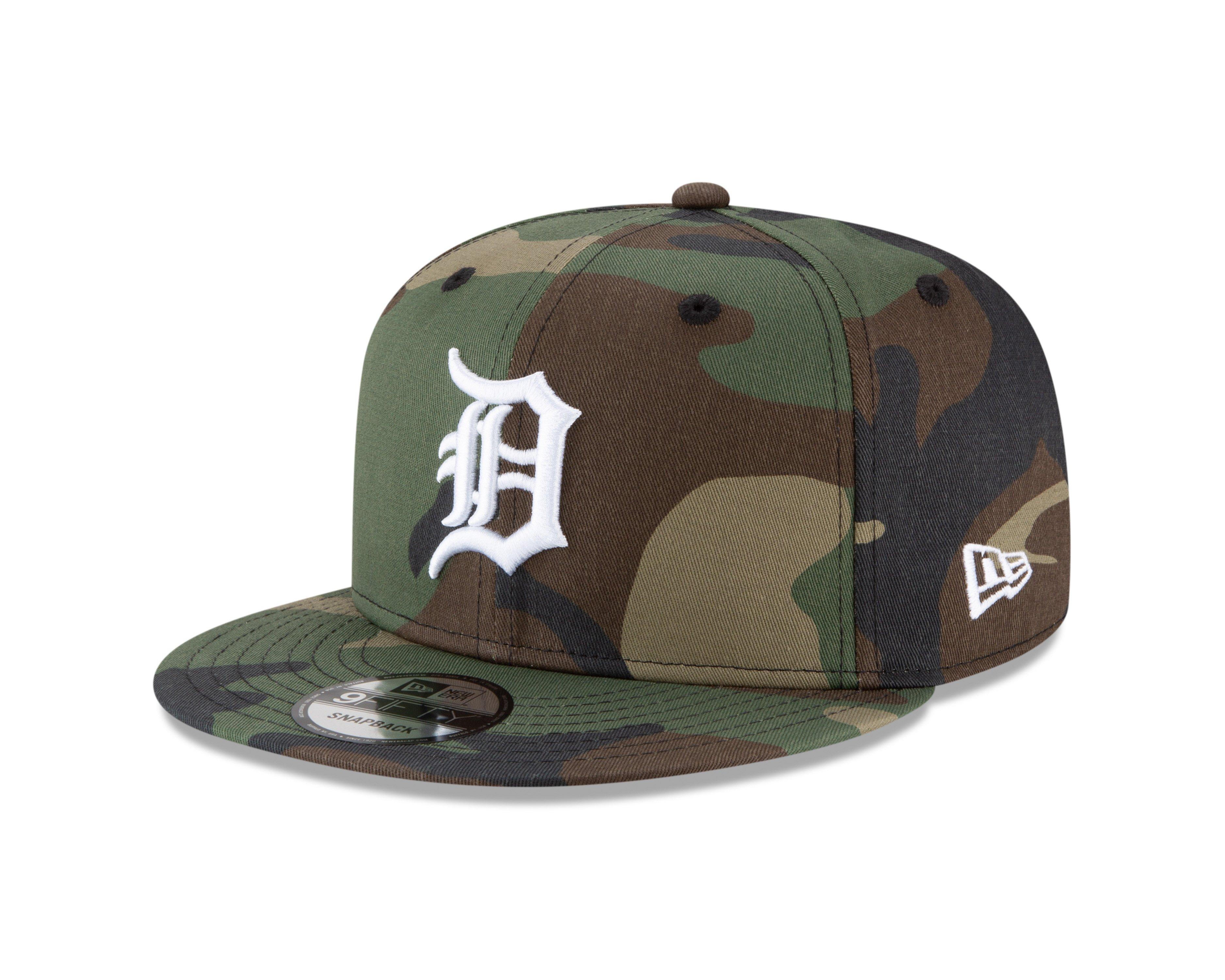 Detroit Tigers MLB 2022 Armed Forces Camo 9FIFTY Snapback Cap - Detroit  City Sports