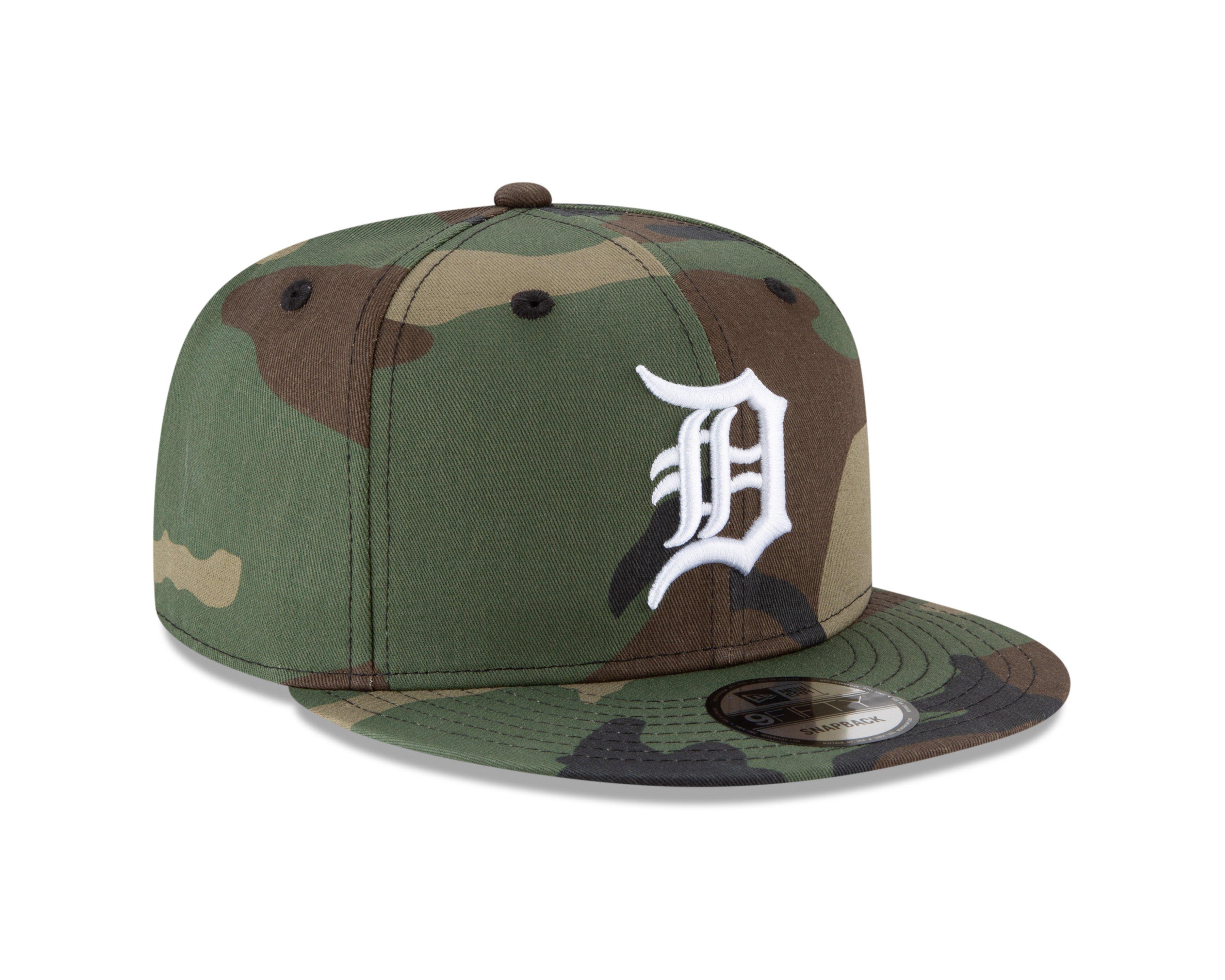 NWT DETROIT TIGERS MEMORIAL DAY CAMO FITTED CAP HAT NEW ERA