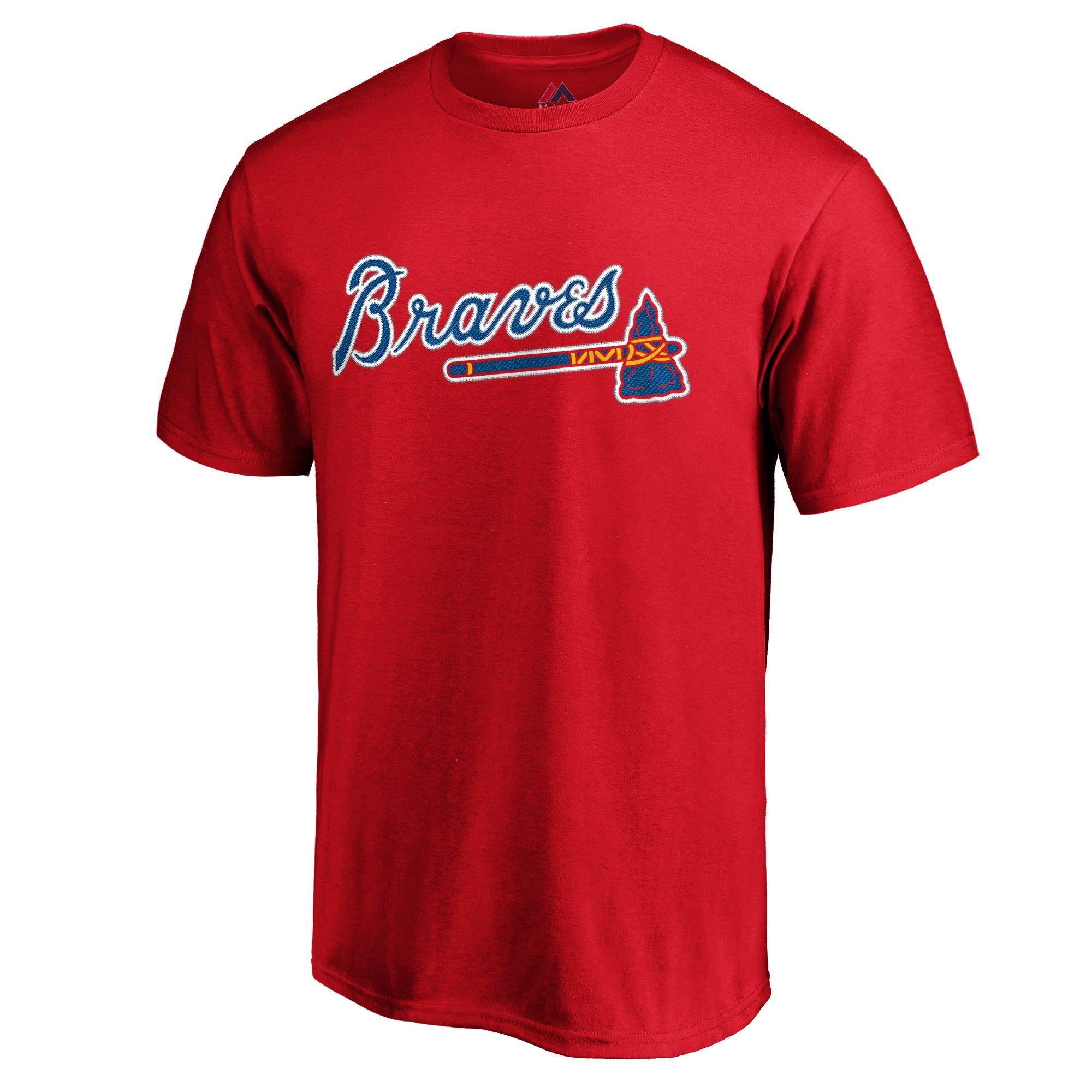 red braves t shirt