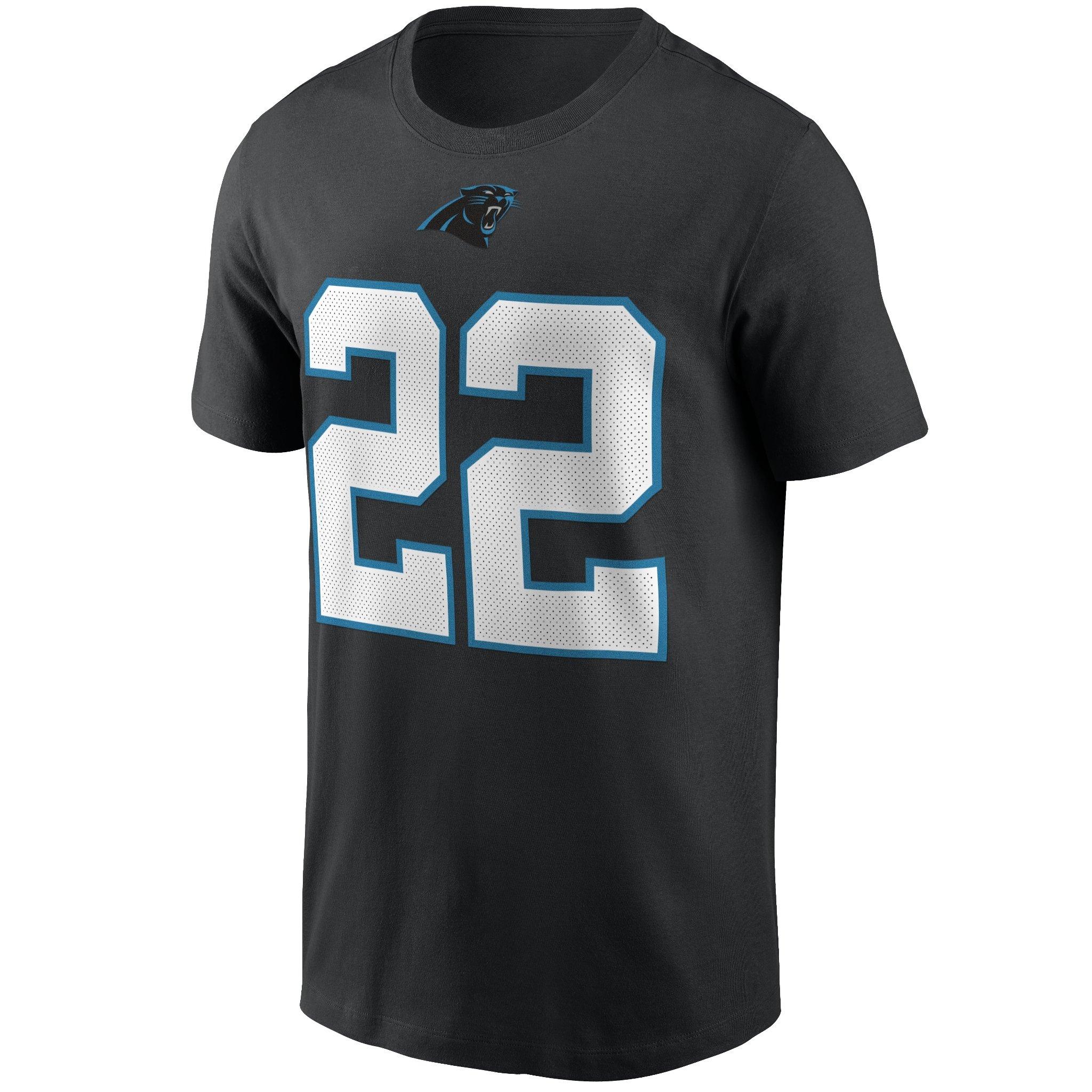 Men's Christian McCaffrey Carolina Panthers Name & Number T-Shirt