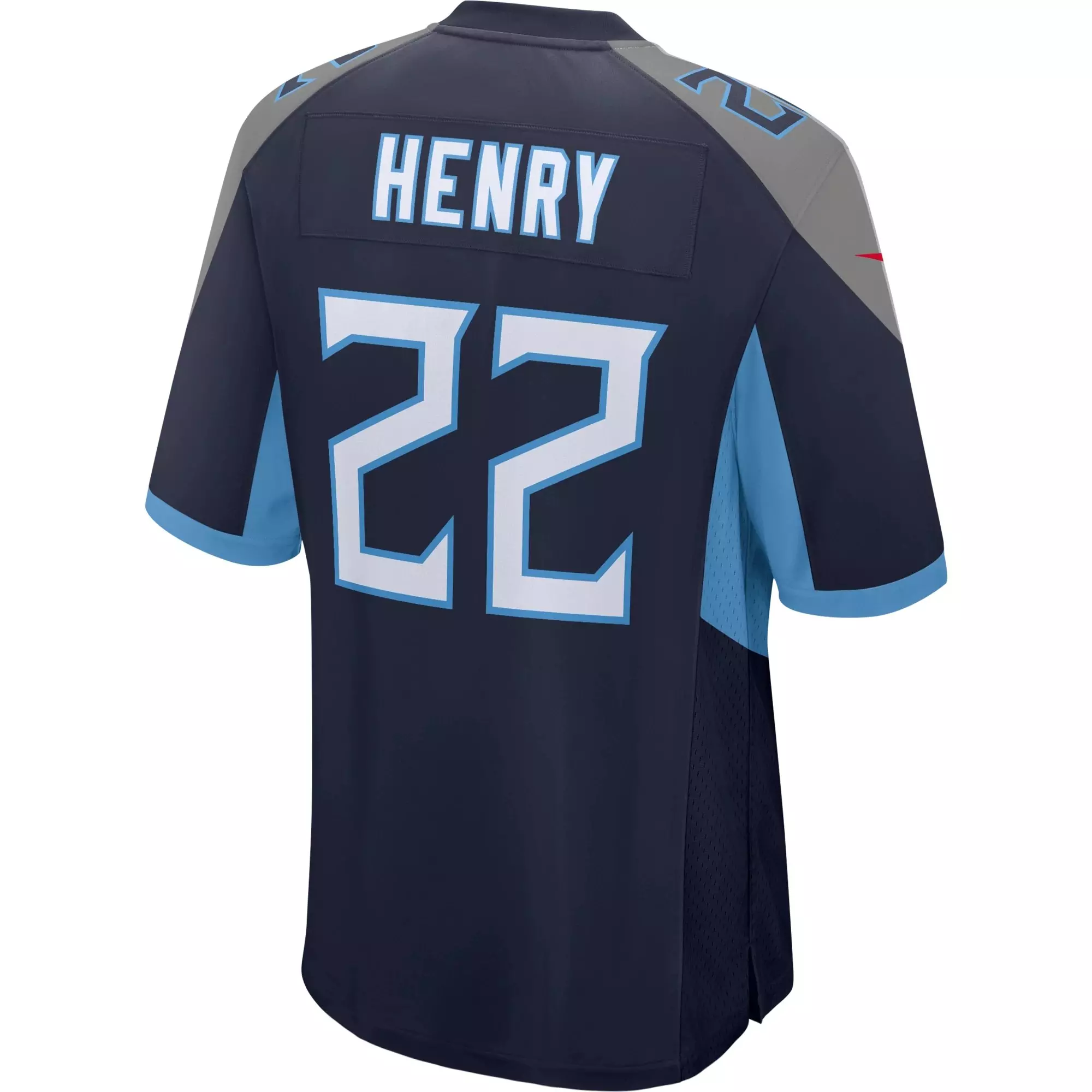 Nike Men's D. Henry Tennessee Titans NFL Pro-Cut Game Jersey - NAVY