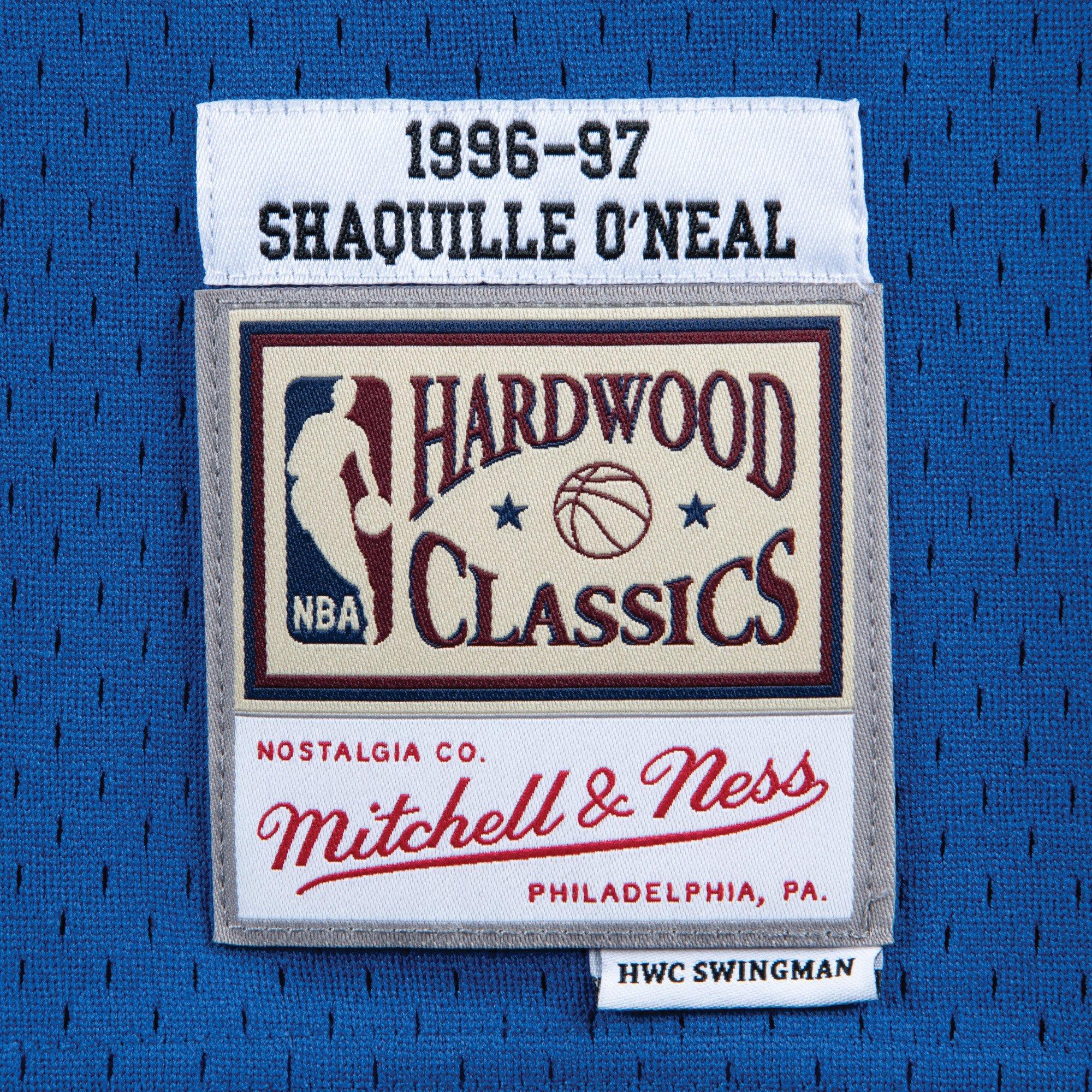 Mitchell & Ness Men's Los Angeles Lakers Shaquille O'Neal 1996 Split  Swingman Jersey - Hibbett
