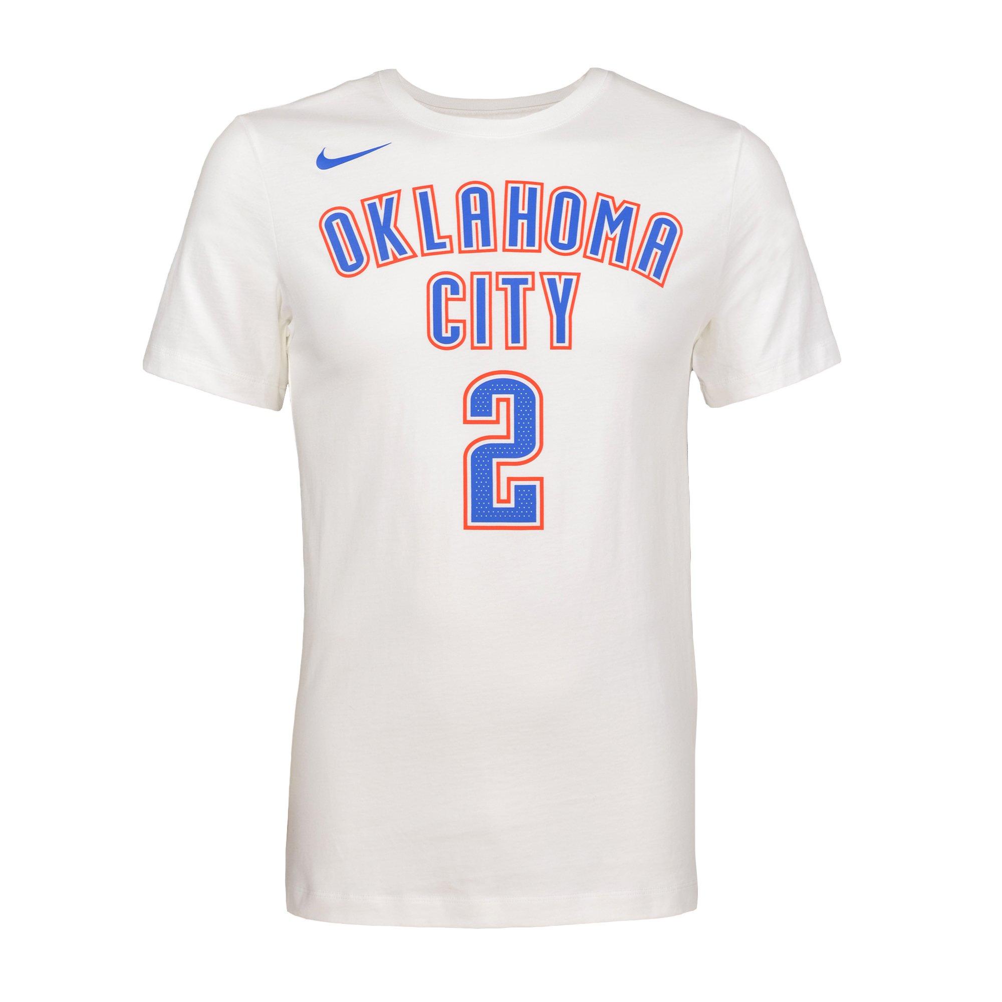 Nike Men's Oklahoma City Thunder Shai Gilgeous-Alexander #2 Blue