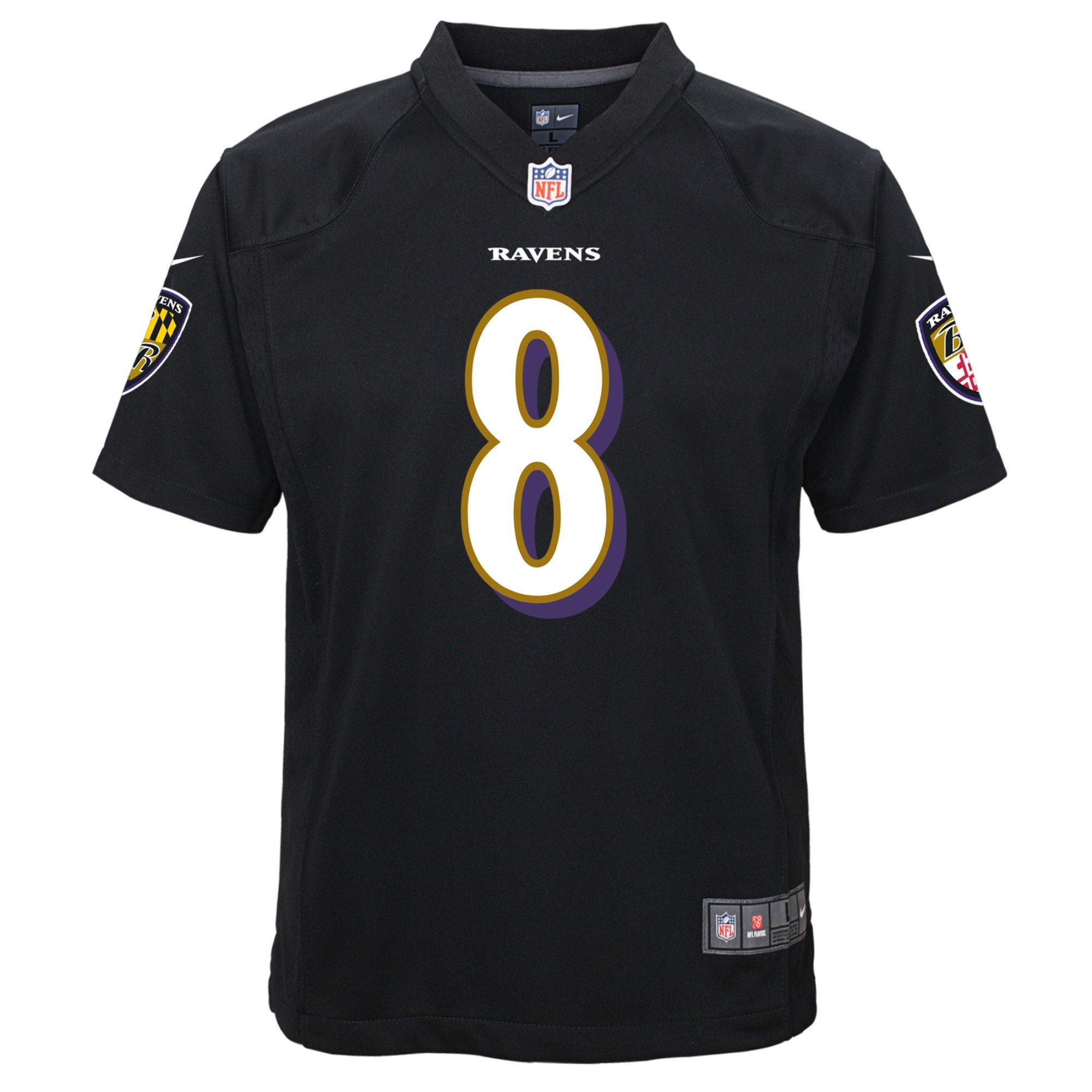 youth xl lamar jackson jersey