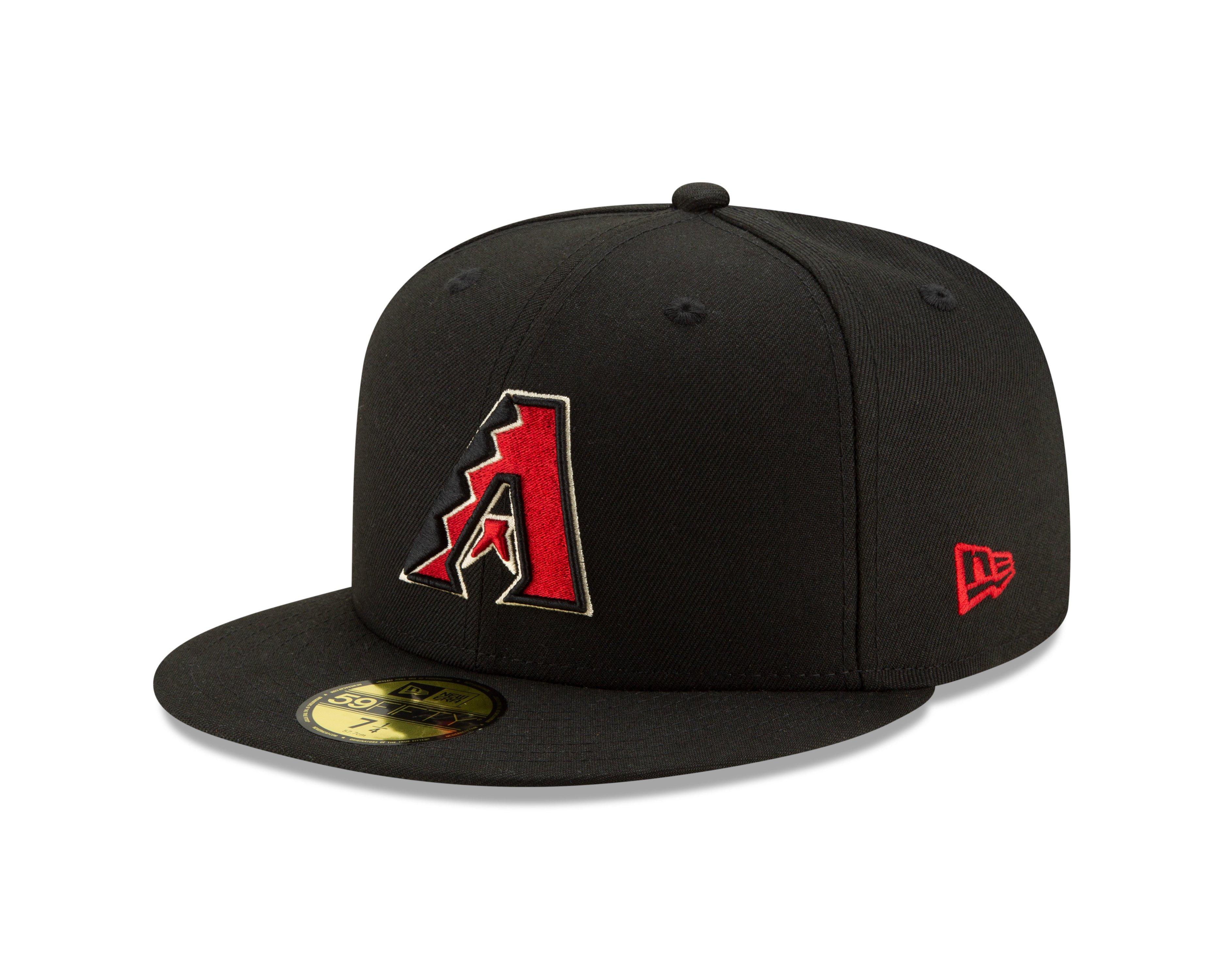 New Era Arizona Diamondbacks Authentic Collection Game 59FIFTY Fitted Hat - BLACK Thumbnail View 1