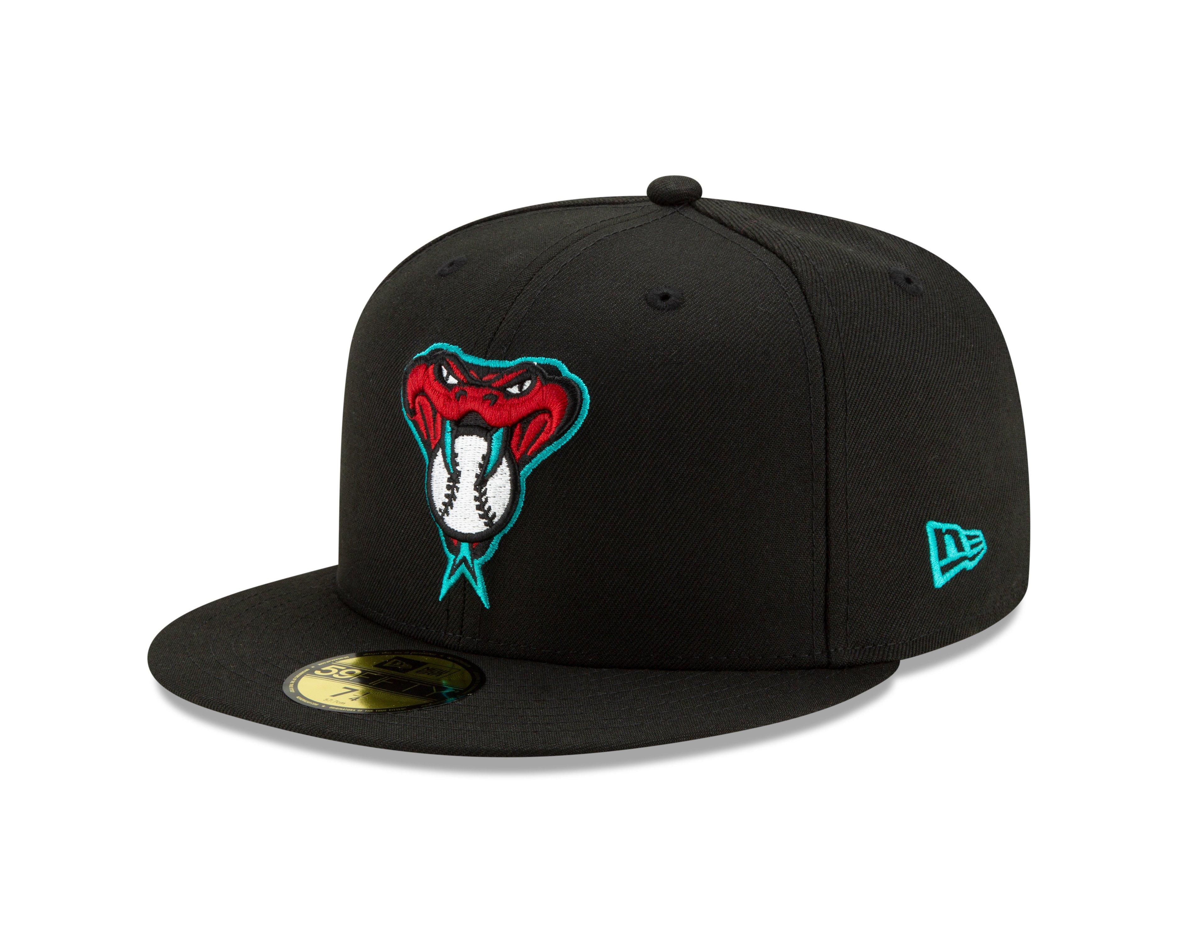 New Era Arizona Diamondbacks Authentic Collection Alternate 59FIFTY Fitted Hat - BLACK Thumbnail View 1