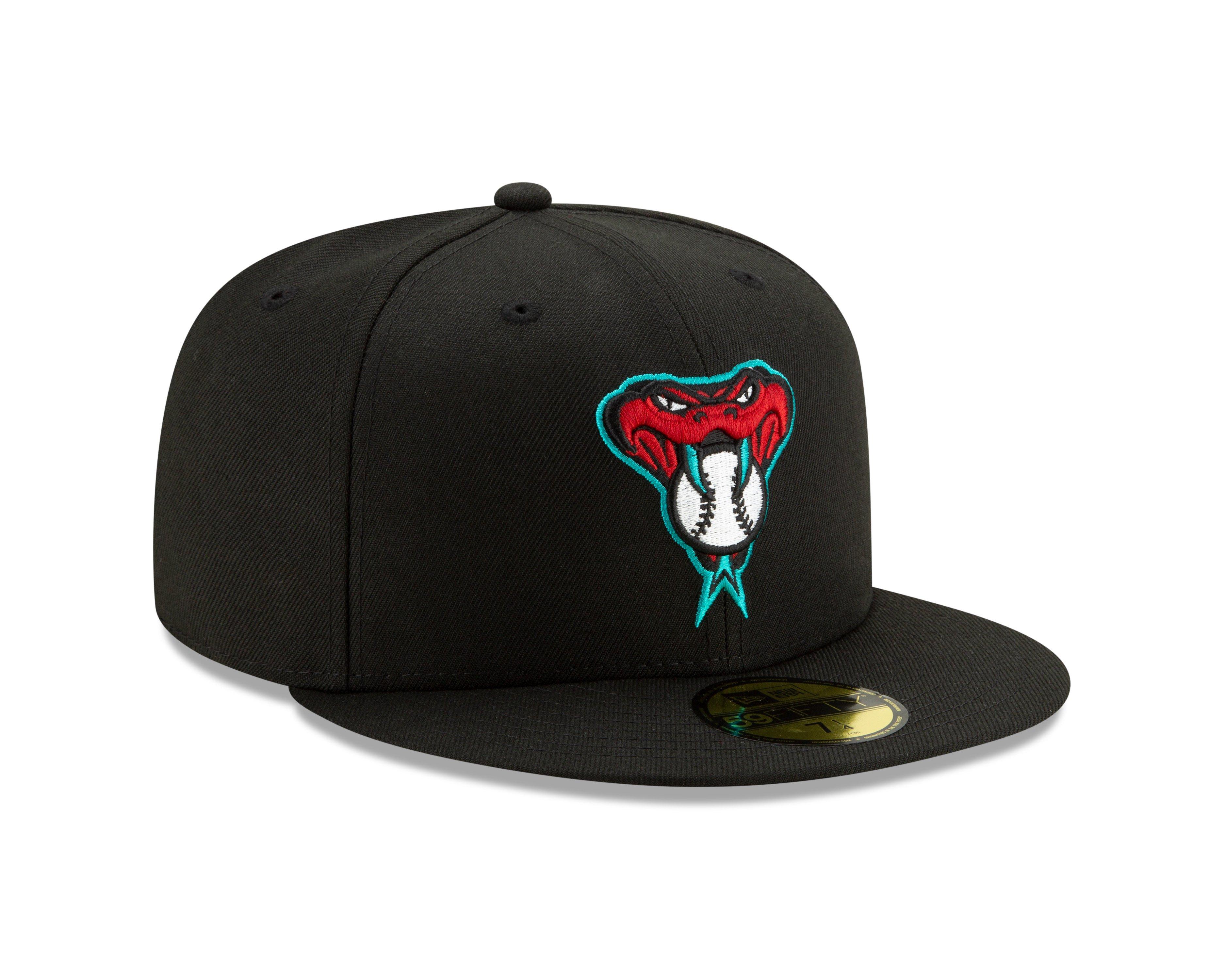 New Era Arizona Diamondbacks Authentic Collection Alternate 59FIFTY Fitted Hat - BLACK Thumbnail View 2