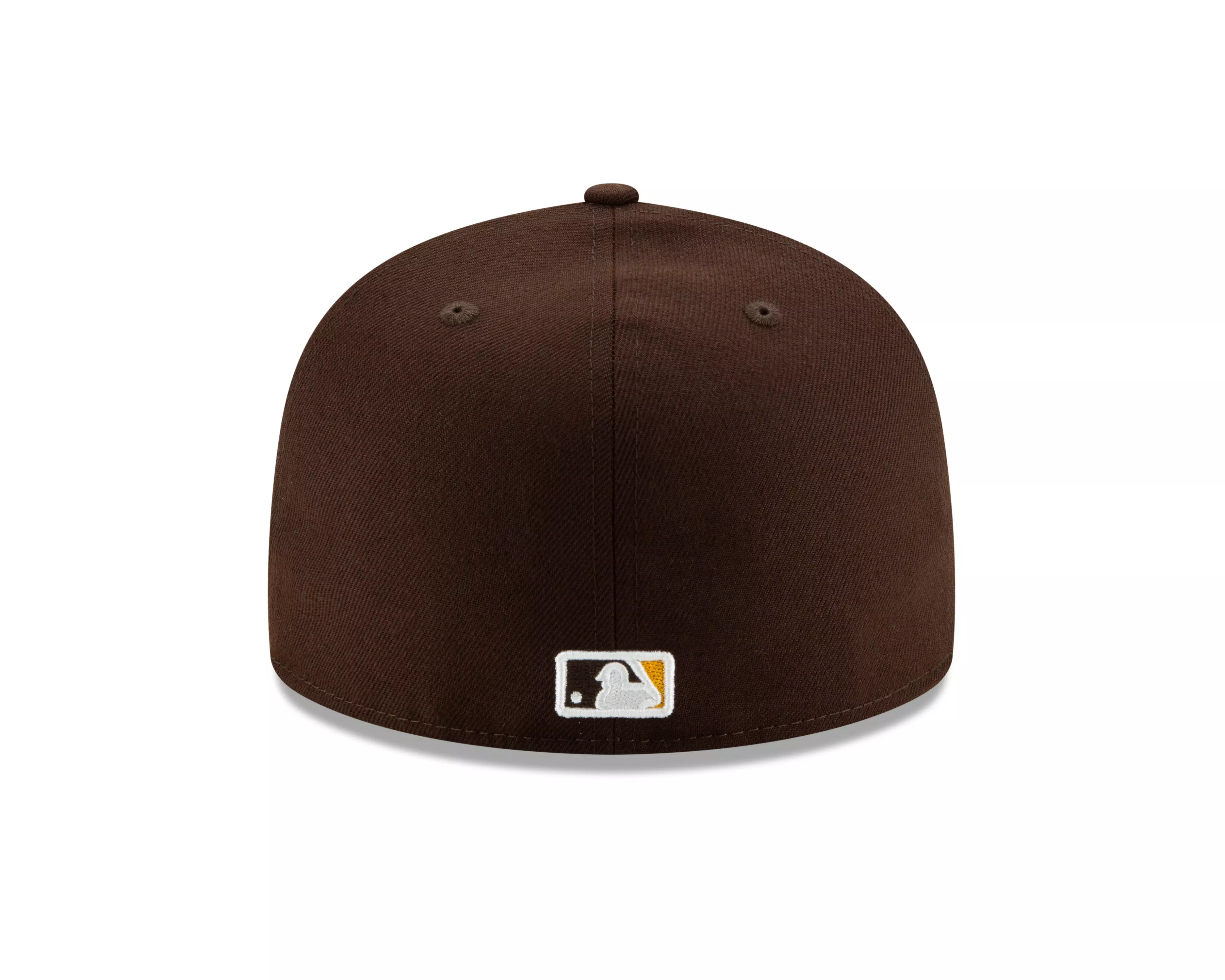 New Era San Diego Padres 59FIFTY Authentic Collection Game Fitted Hat-Black - BROWN