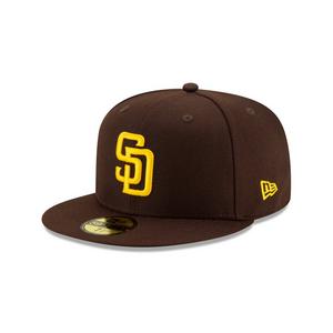 New Era San Diego Padres 59FIFTY Authentic Collection Game Fitted Hat-Black