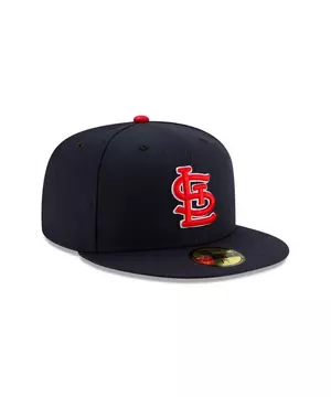 New Era Men's St. Louis Cardinals 59Fifty Alternate 2 Navy Authentic Hat