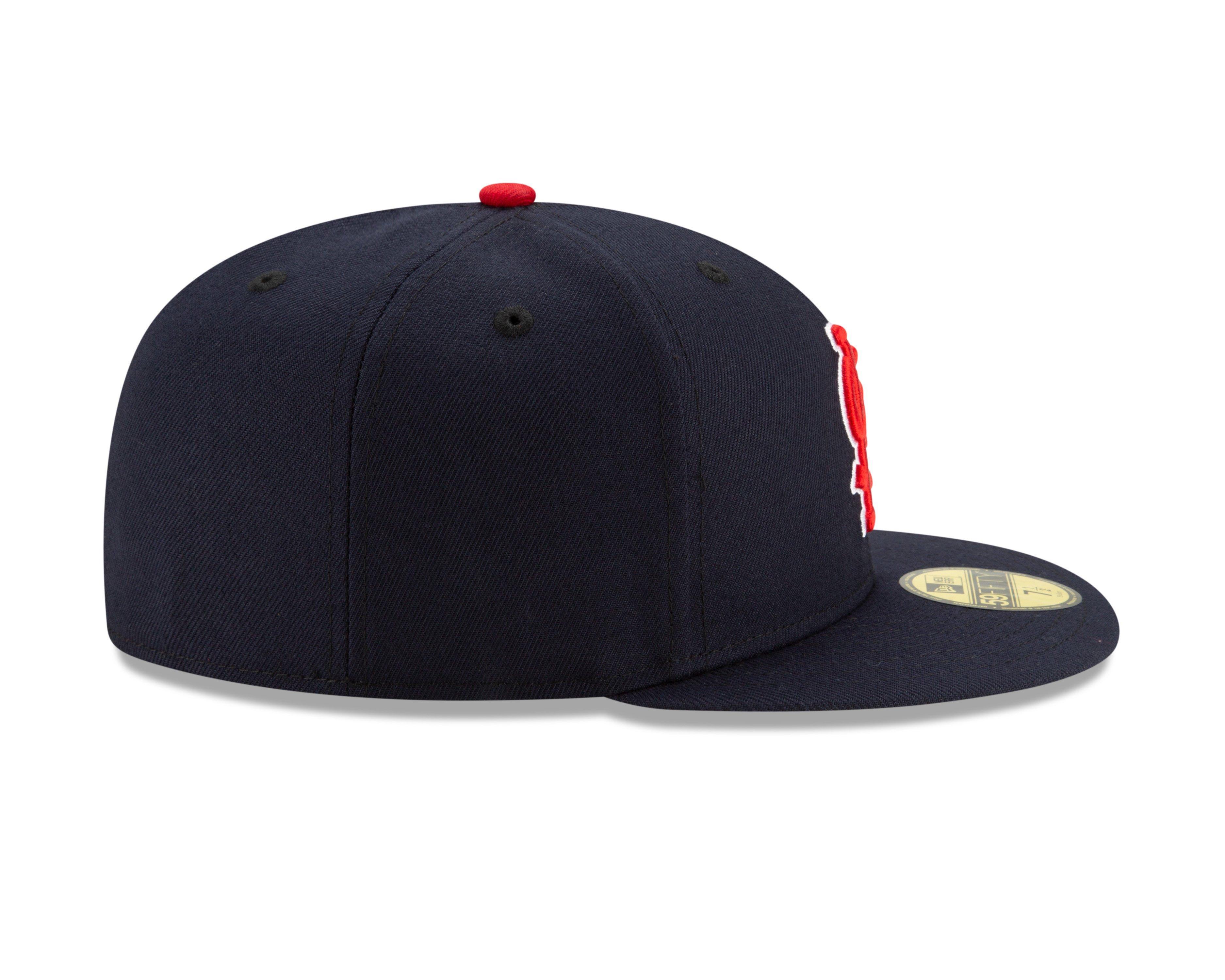 New Era St. Louis Cardinals 59FIFTY Authentic Collection Black Fitted Hat