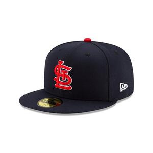 New Era St. Louis Cardinals 59FIFTY Authentic Collection Fitted Hat-Black