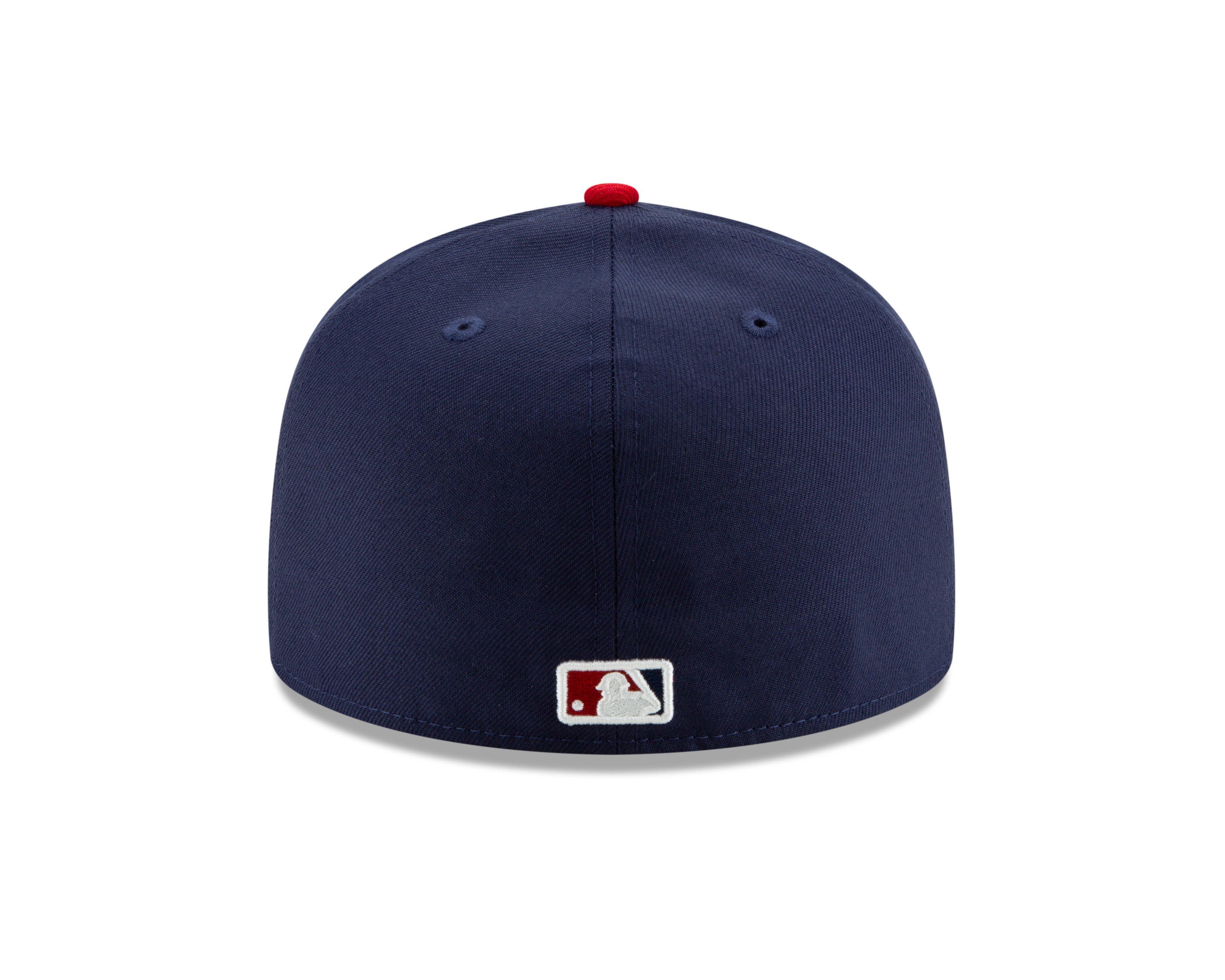 New Era Washington Nationals Authentic Collection Alternate 2 59FIFTY Fitted Hat - BLUE Thumbnail View 3