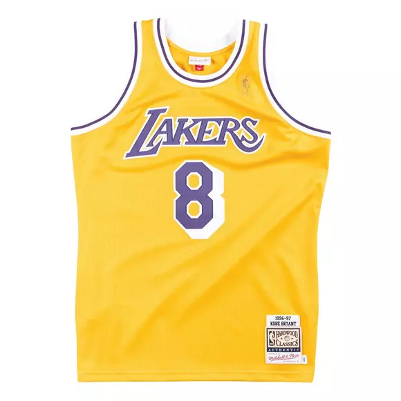 NWT Men's Kobe Bryant Los Angeles Lakers Throwback Hardwood Classics  Size Large
