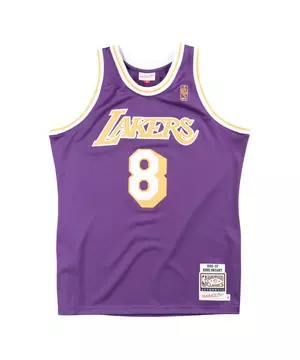 MITCHELL & NESS LOS ANGELES LAKERS KOBE BRYANT #8 '96-'97 AUTHENTIC NBA JERSEY  ROYAL