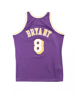Mitchell & Ness Men's Los Angeles Lakers Kobe Bryant '96-'97 Hardwood Classics Authentic Purple Jersey