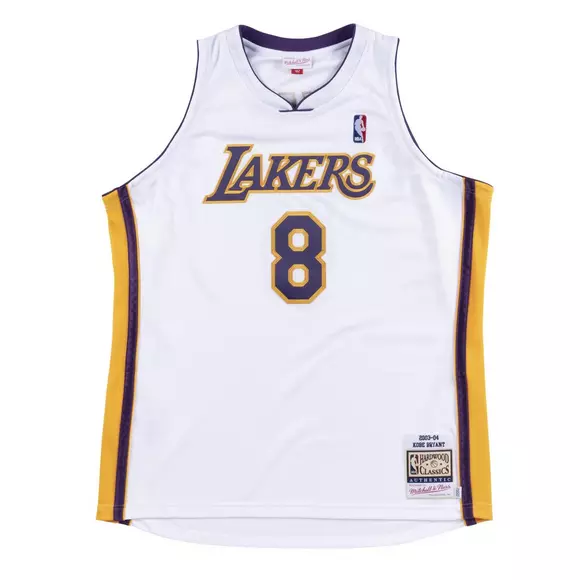 Original Kobe Bryant #8 Los Angeles Lakers Throwback Blue Jersey Nike Large  L