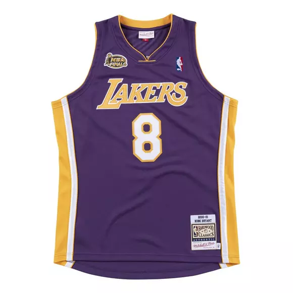 Los Angeles Lakers uniform worn in NBA Finals by Kobe Bryant
