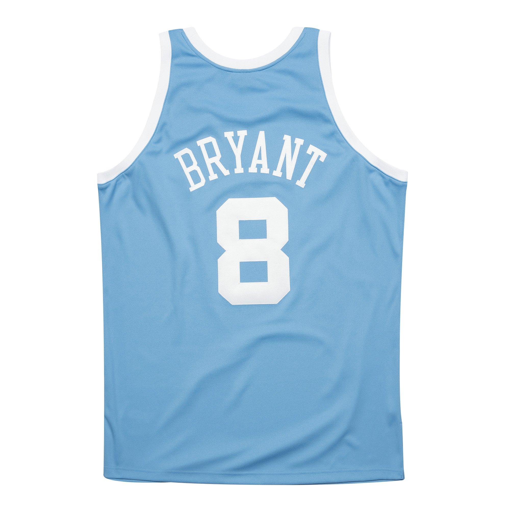 Mitchell & Ness Kobe Bryant LA Lakers Retro Blue Jersey, Men's Fashion,  Activewear on Carousell