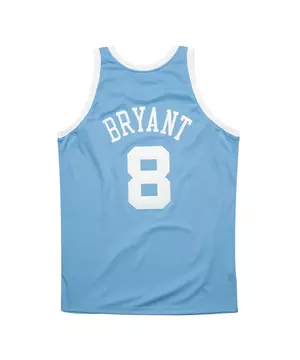 Mitchell & Ness Men's Los Angeles Lakers Kobe Bryant #8 Light Blue Authentic Jersey