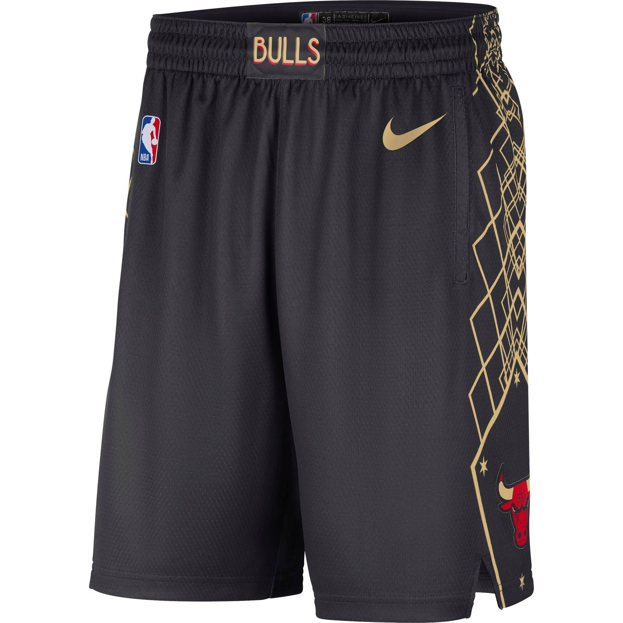 Nike Men's Chicago Bulls Icon Edition Swingman Shorts - Hibbett