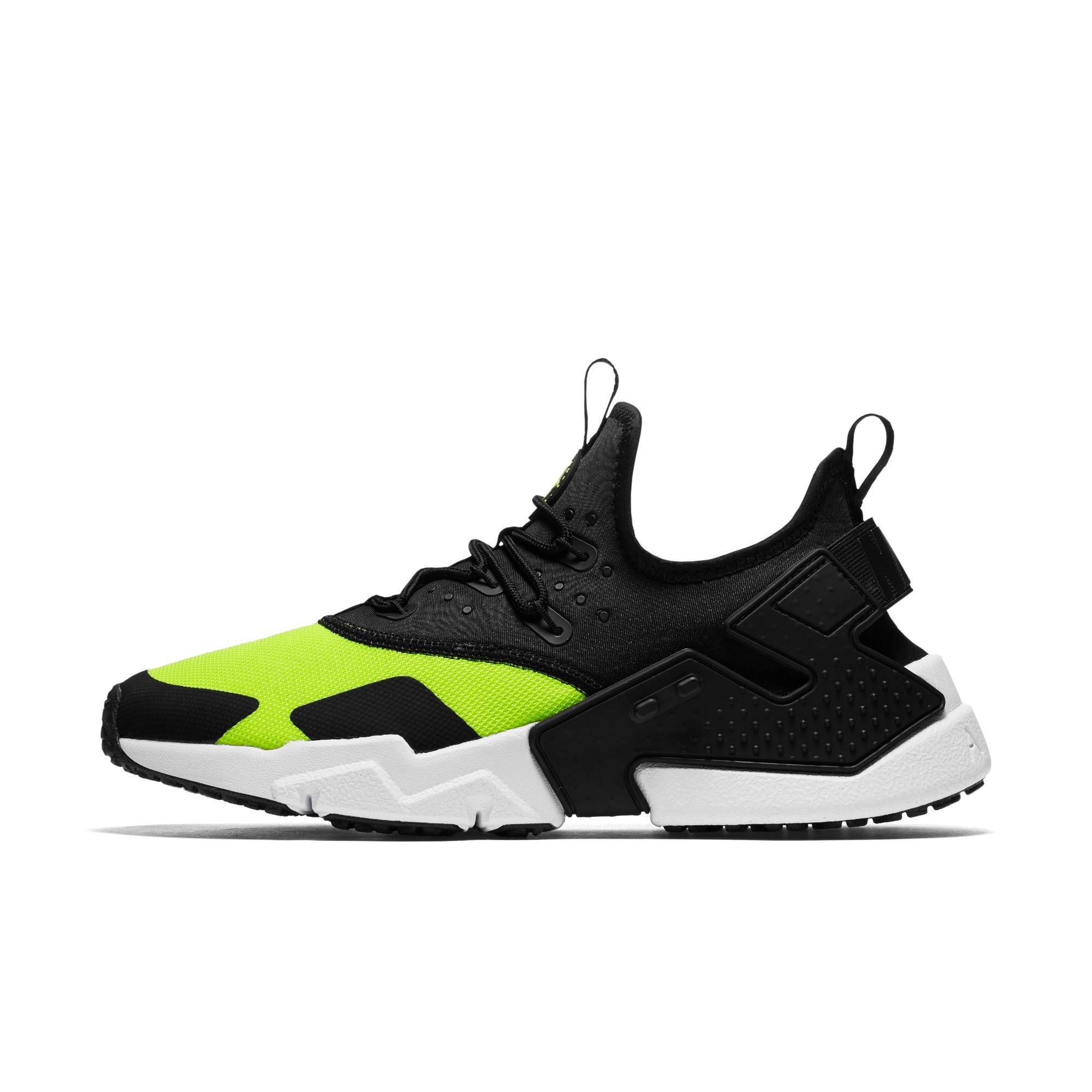 nike air huarache drift black volt