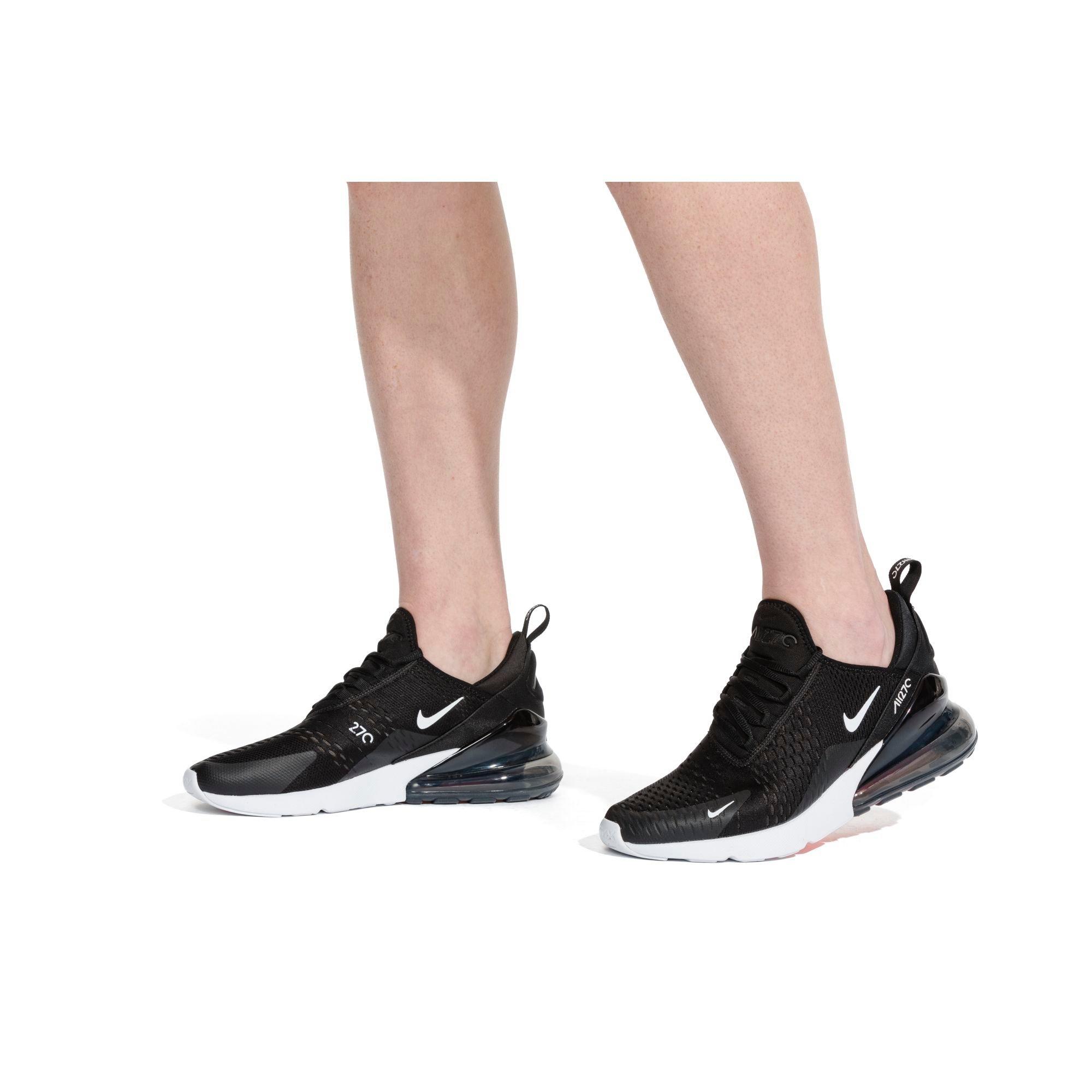 Nike Air Max 270 Black/Anthracite/White/Solar Red Men's Shoe