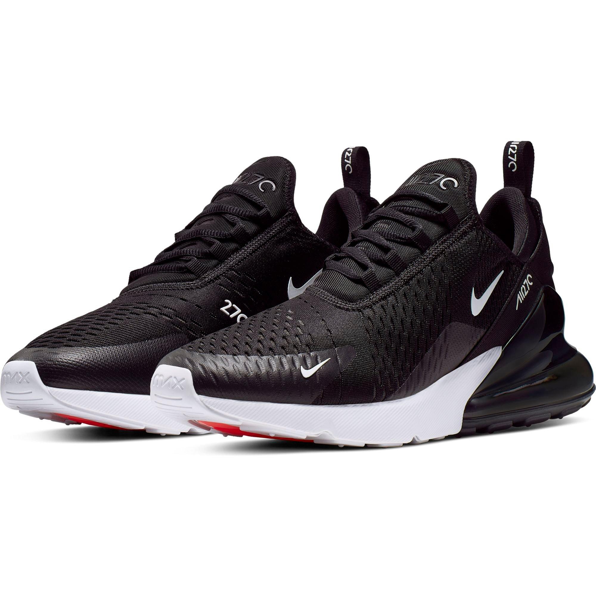 Nike Air Max 270 Black Anthracite White Solar Red Men s Shoe