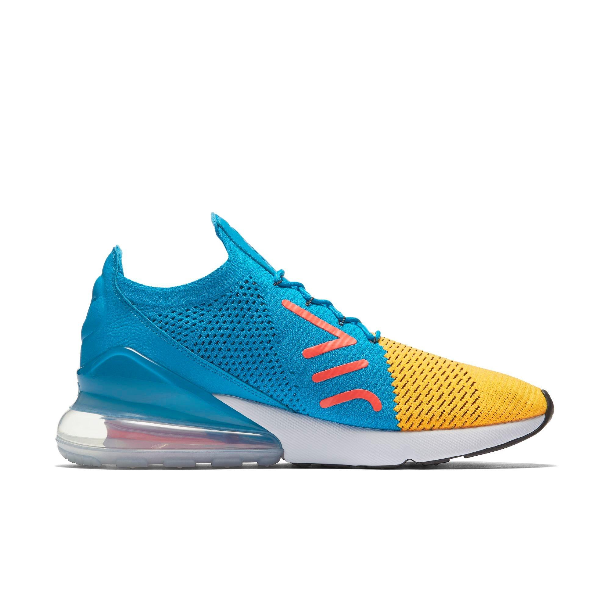 nike air max 270 flyknit laser orange