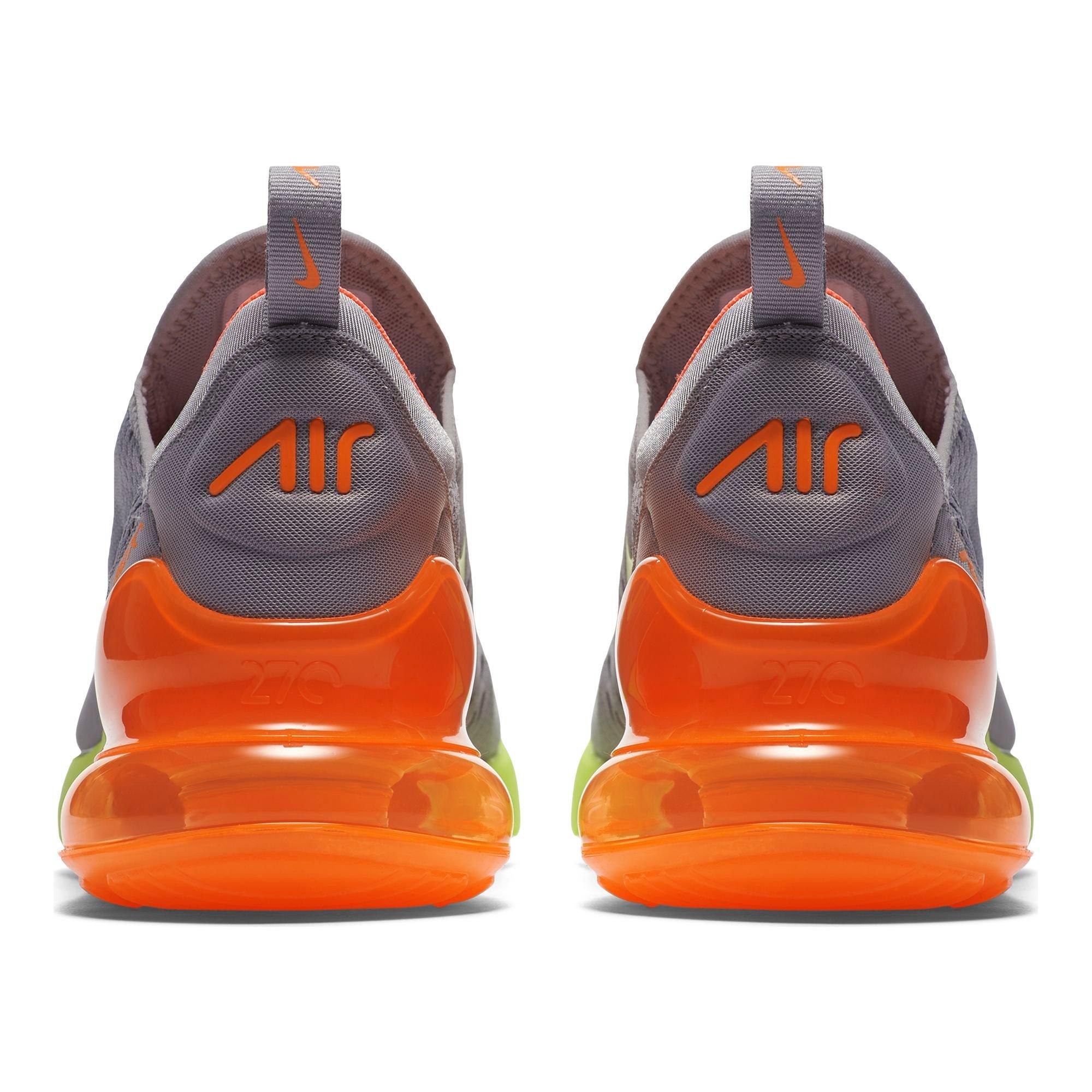 air max 270 grey volt orange