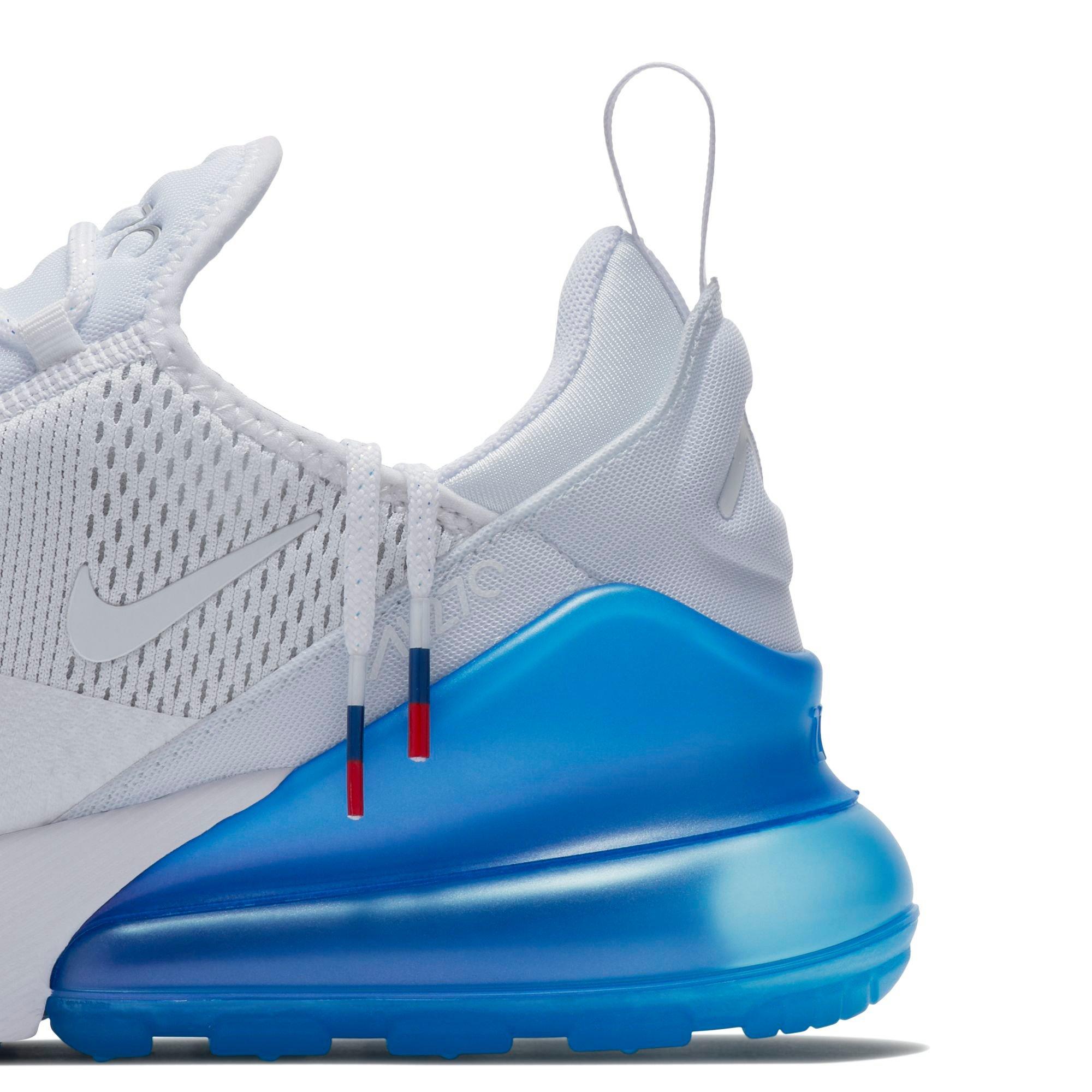 Nike Air Max 270 White Photo Blue Men S Shoe Hibbett City Gear