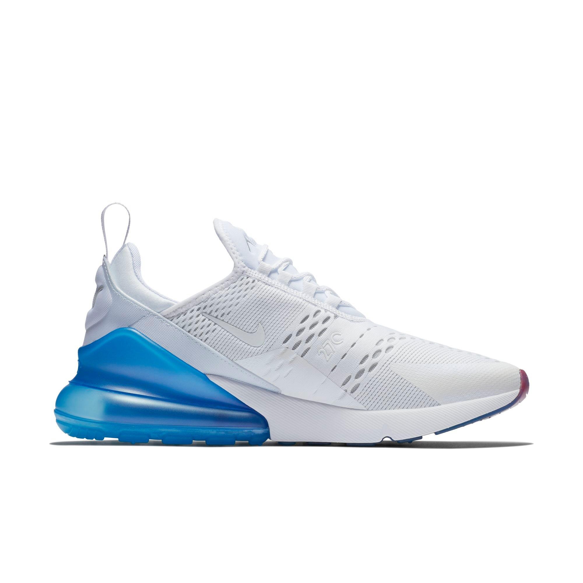 Nike Air Max 270 White Photo Blue Men S Shoe Hibbett City Gear