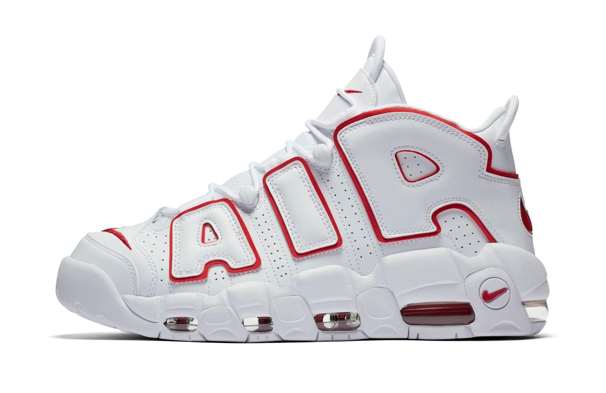 Nike Air More Uptempo "Renowned Rhythm" Varsity Red/White