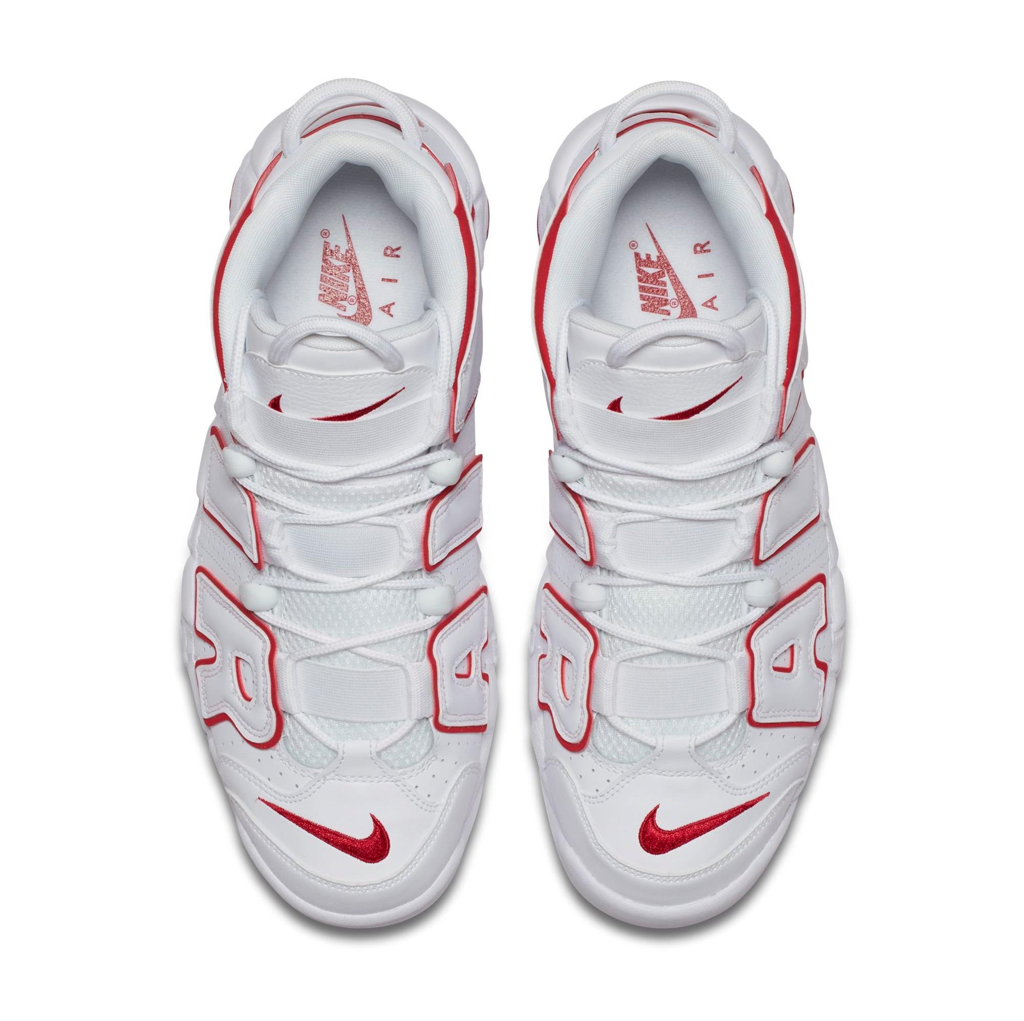 Nike Air More Uptempo "Renowned Rhythm" Varsity Red/White