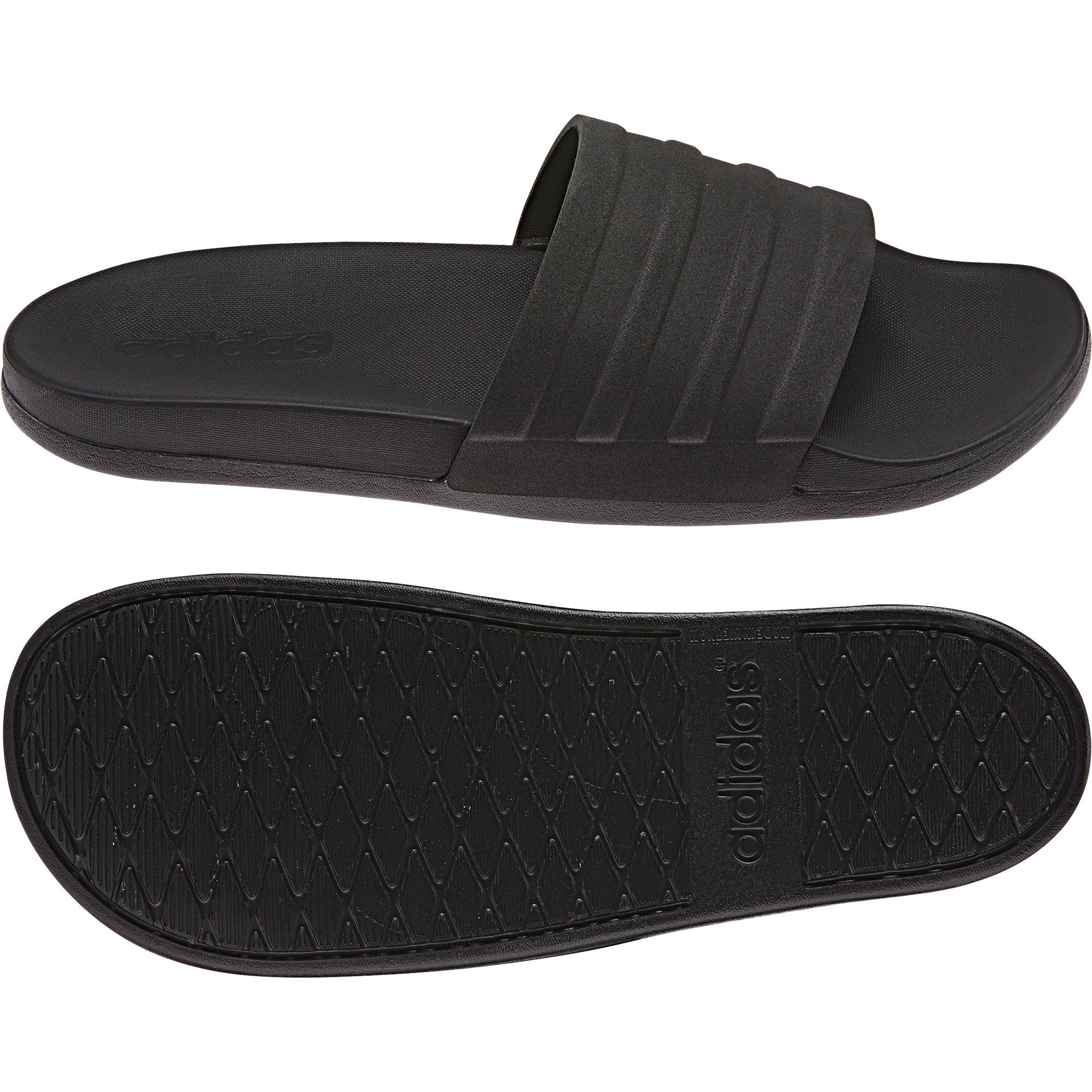 adilette cloudfoam plus mono slides review