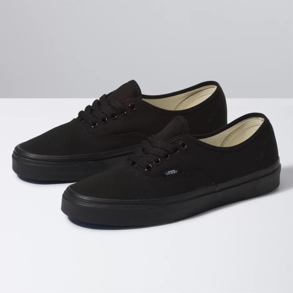 Mens black vans hot sale on sale