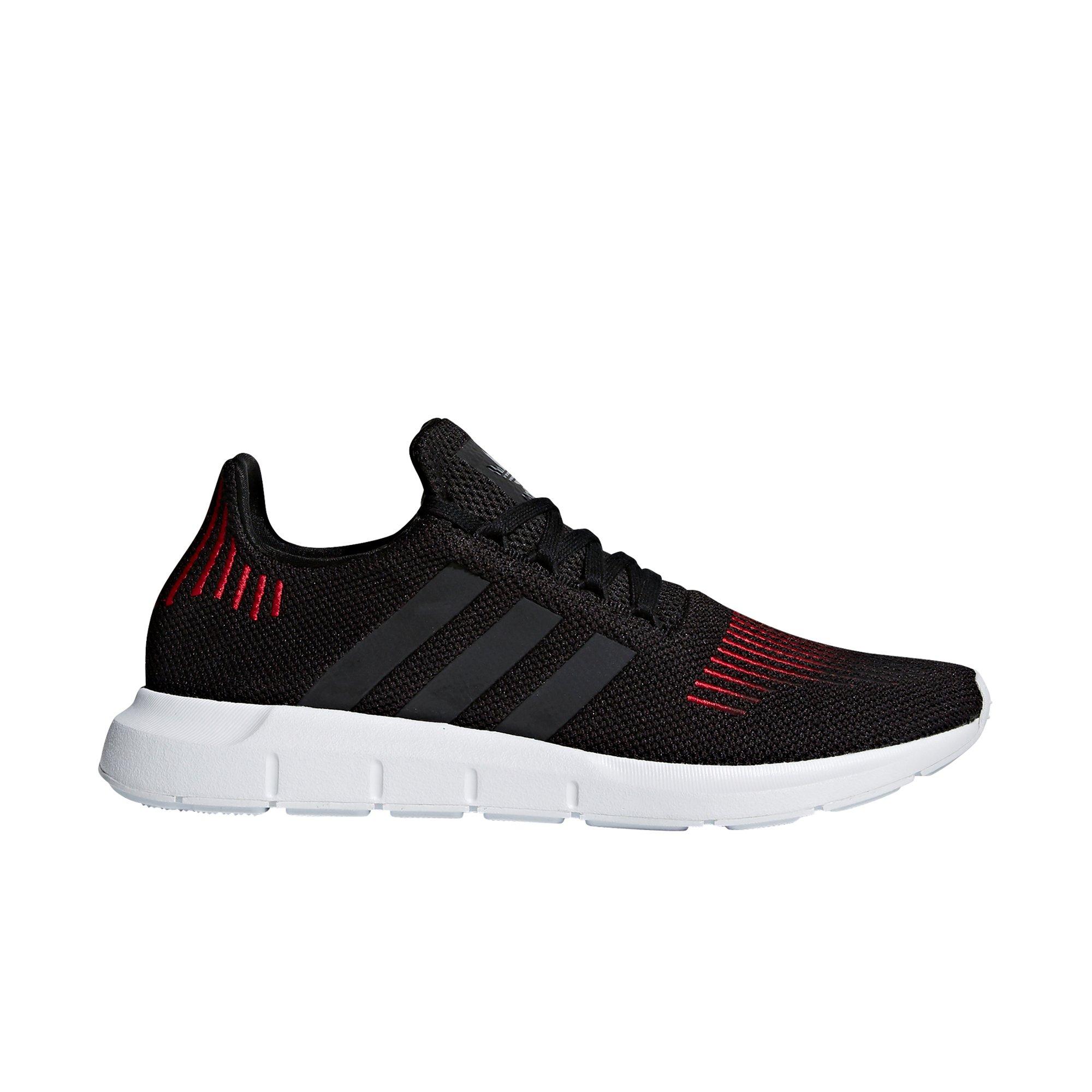 adidas swift run black red