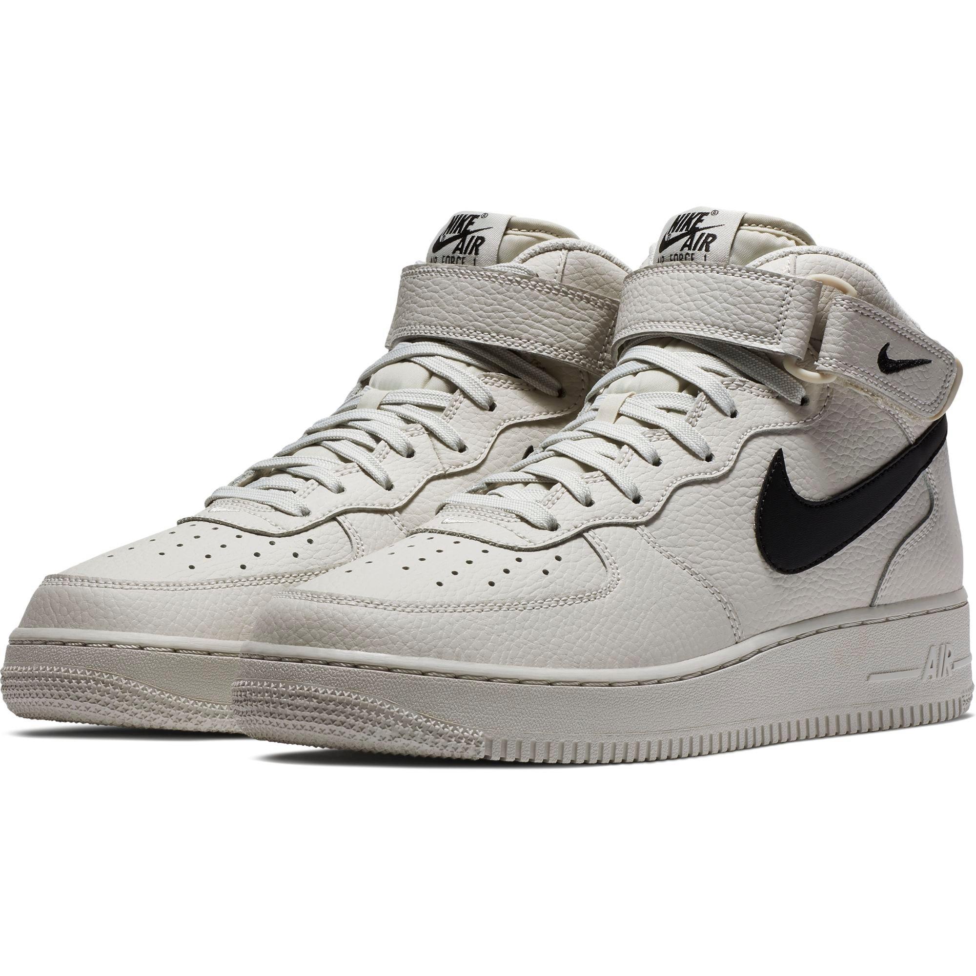 Nike Air Force 1 Mid 07 White Black Men S Shoe Hibbett City Gear