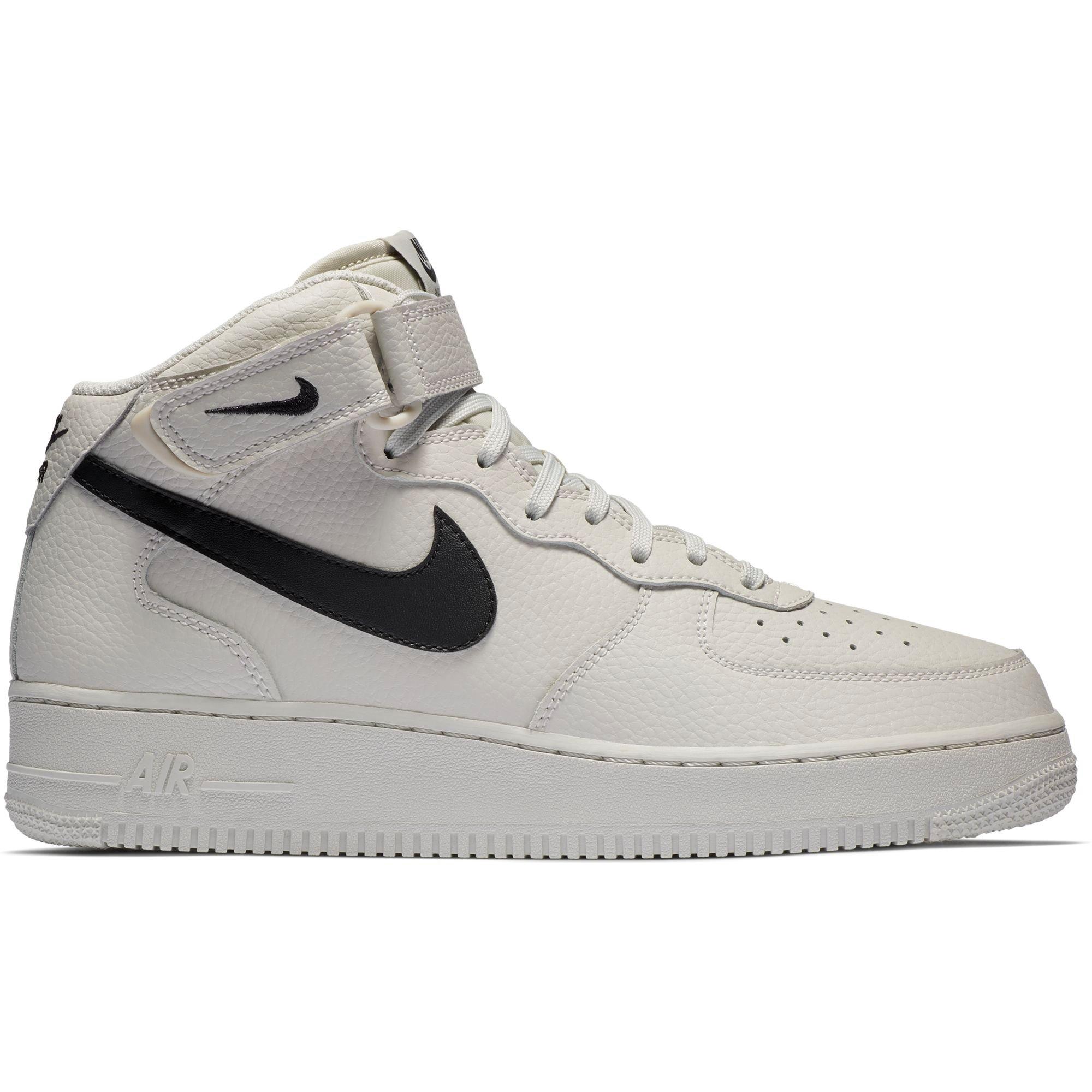 Nike Air Force 1 Mid 07 White Black Men S Shoe Hibbett City Gear
