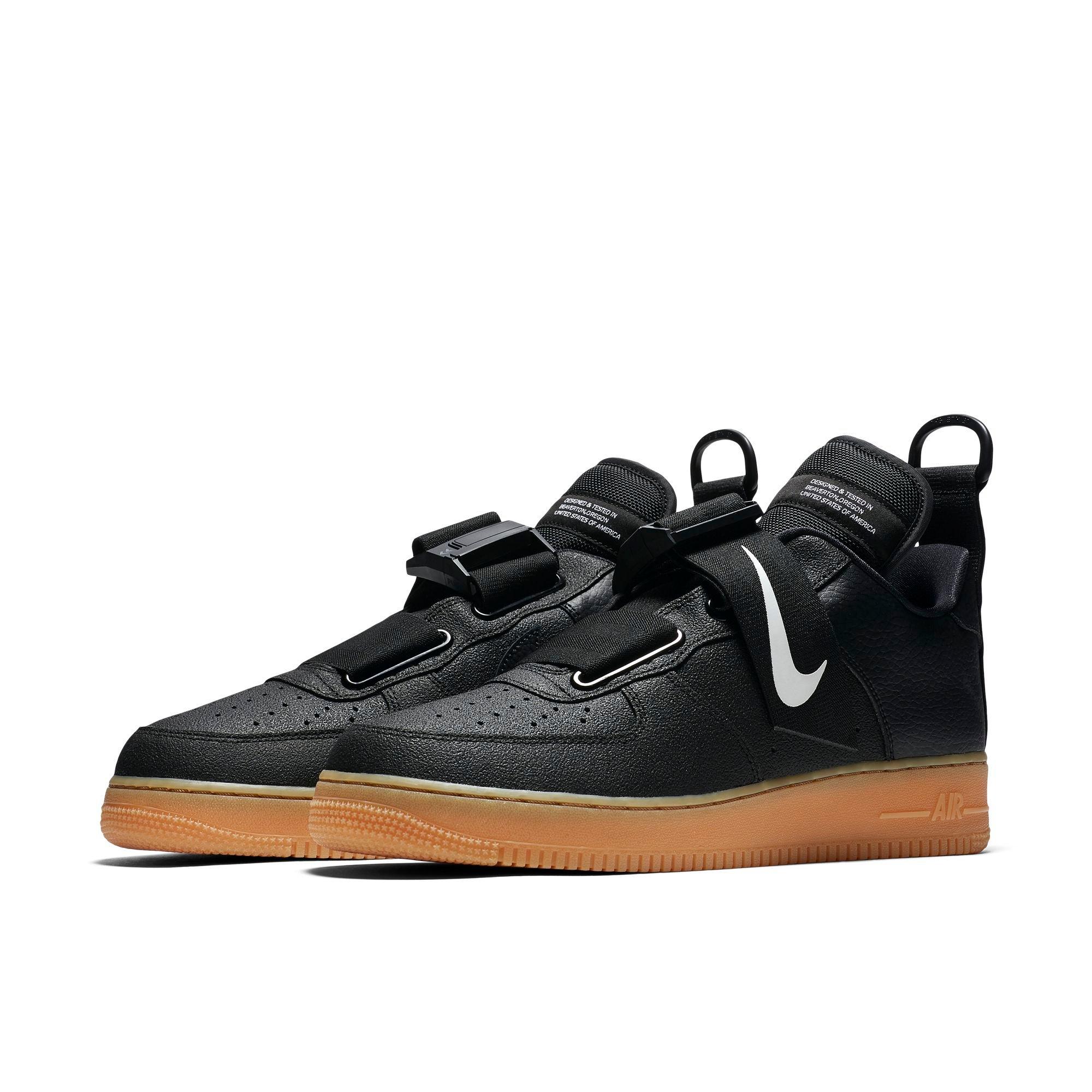 nike air force utility black gum