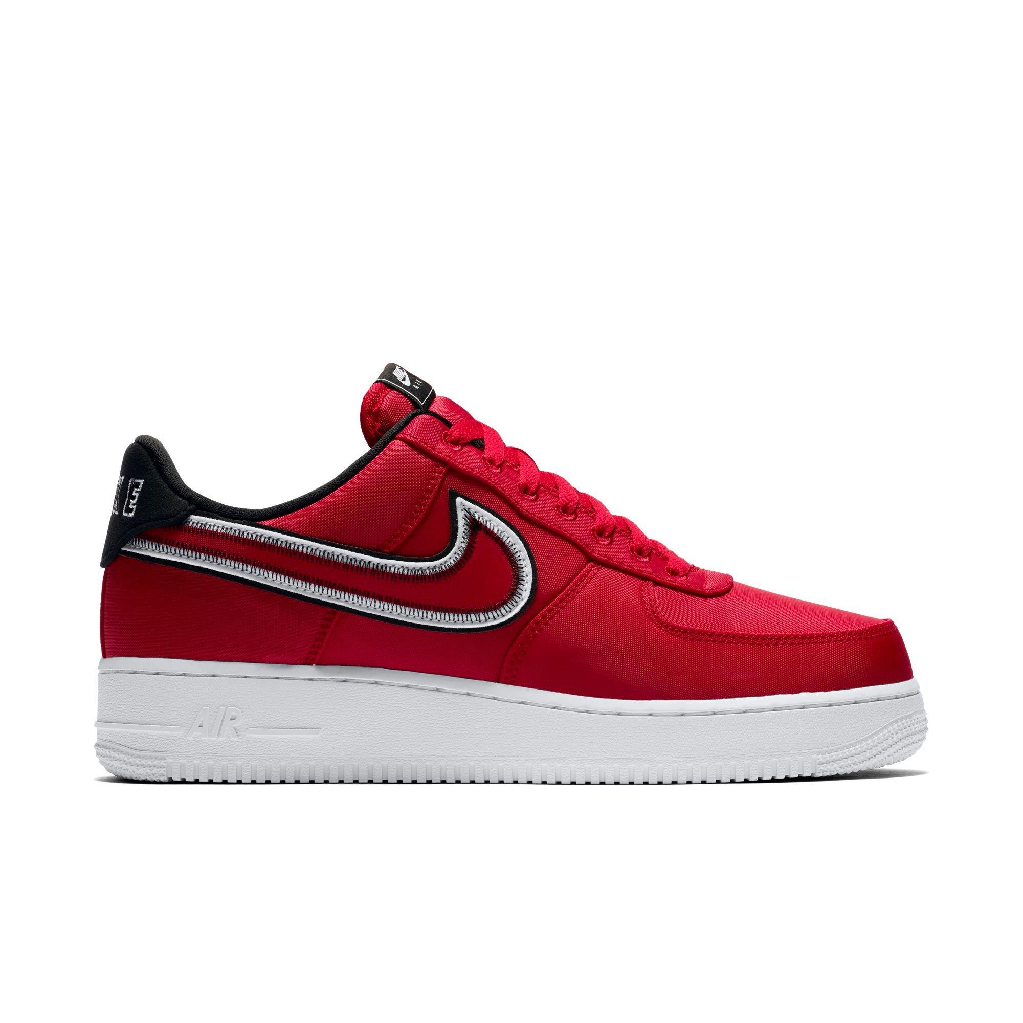 Nike Men's Air Force 1 '07 LV8 1 Casual Shoes in Red Size 9.5