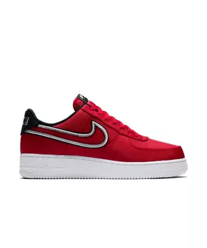 Nike Air Force 1 '07 Lv8 Mens White University Red Fashion Trainers
