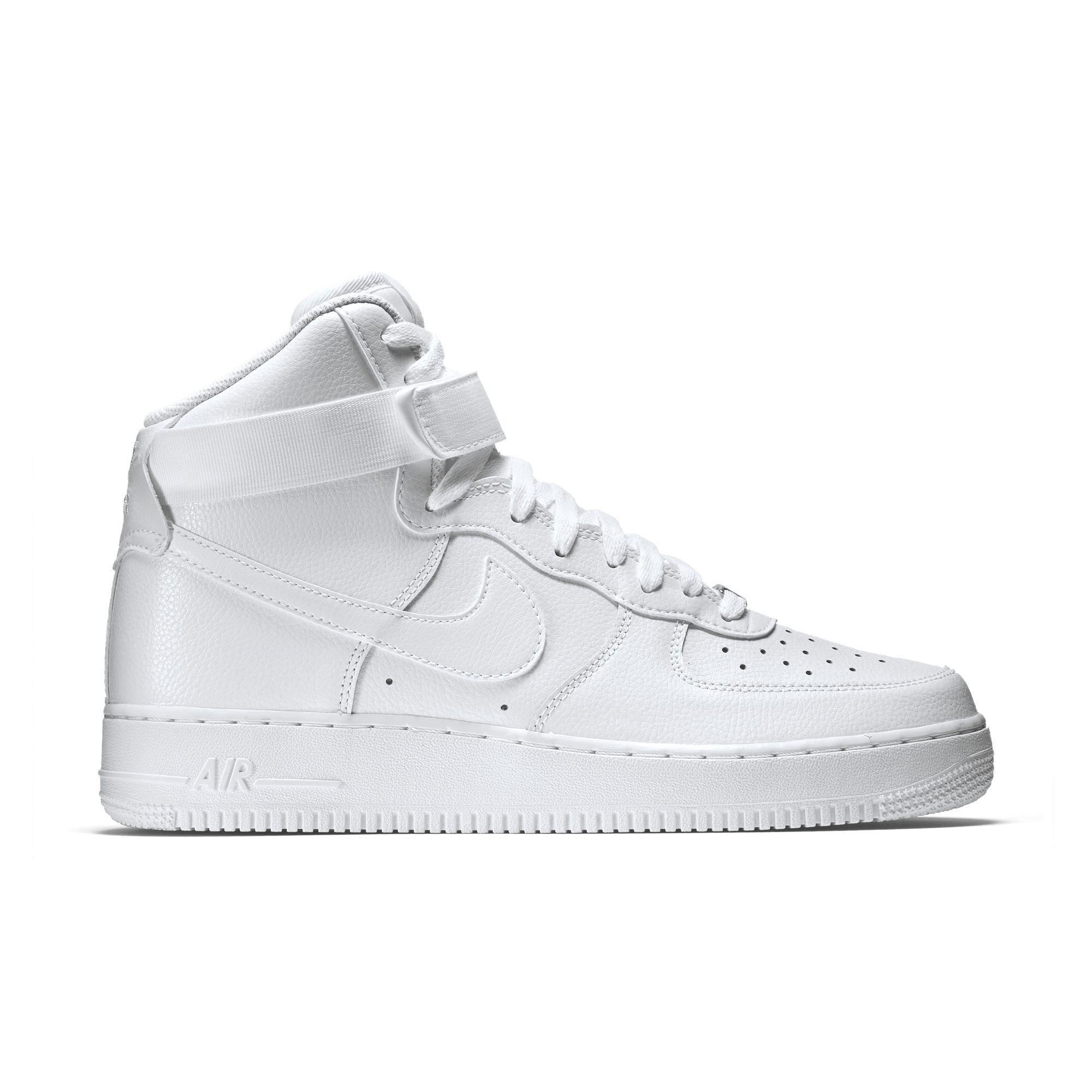 air force 1 white high top mens